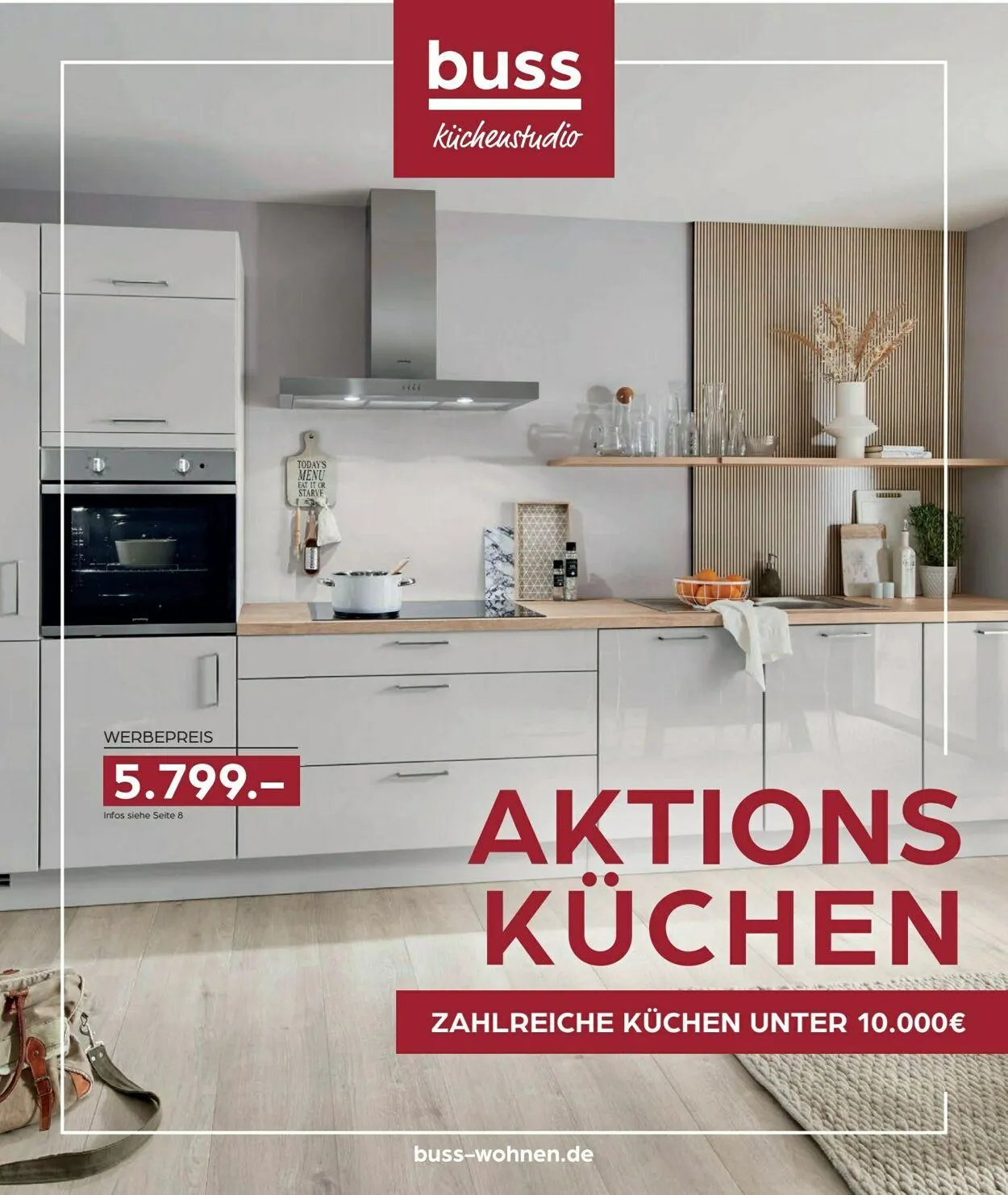 Möbel Buss Aktueller Prospekt - 1