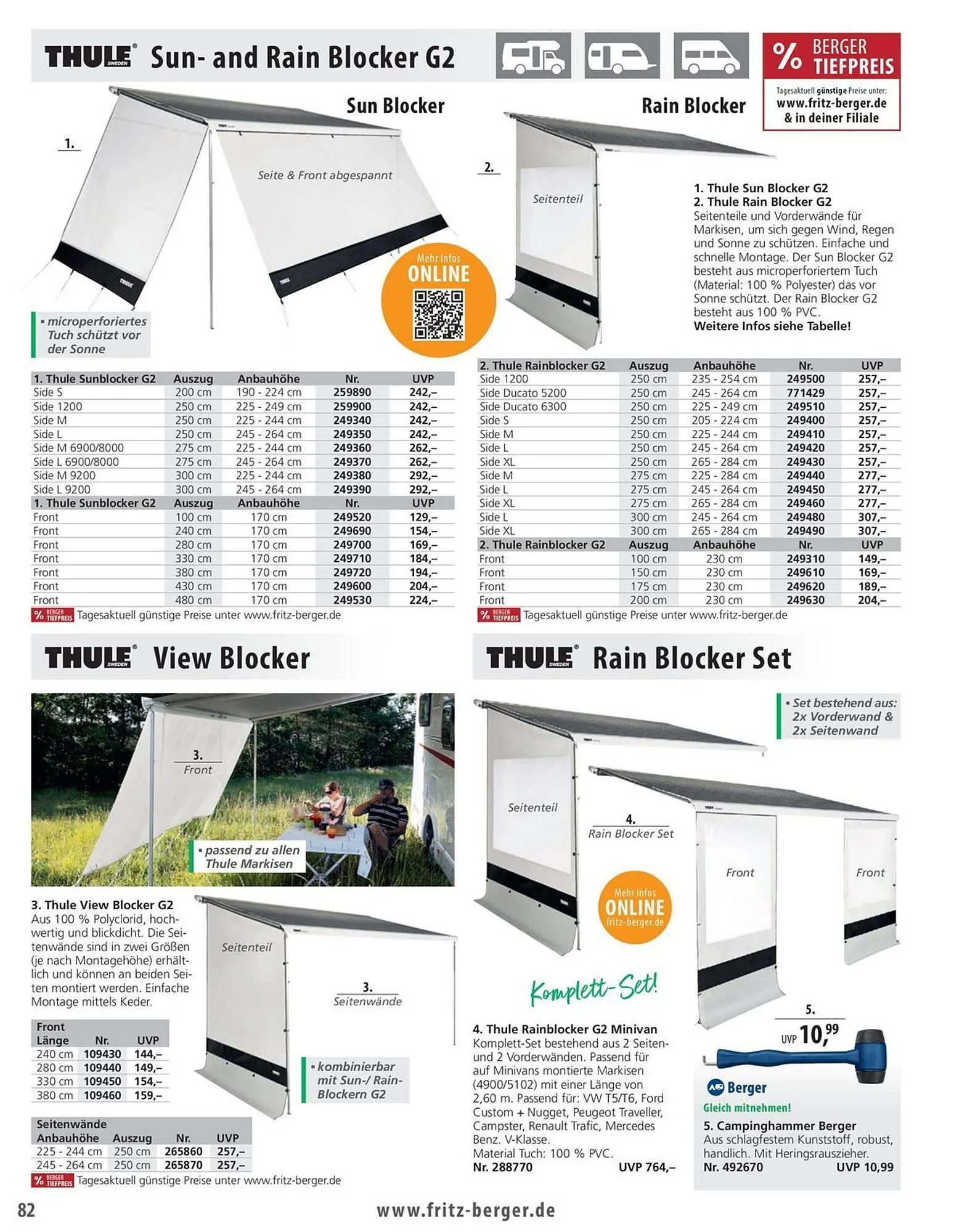 Fritz Berger Prospekt von 27. Mai bis 31. Dezember 2025 - Prospekt seite 82