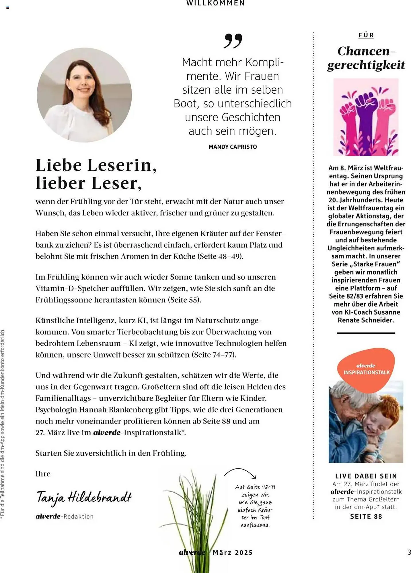 dm drogerie Prospekt von 1. März bis 31. März 2025 - Prospekt seite 3