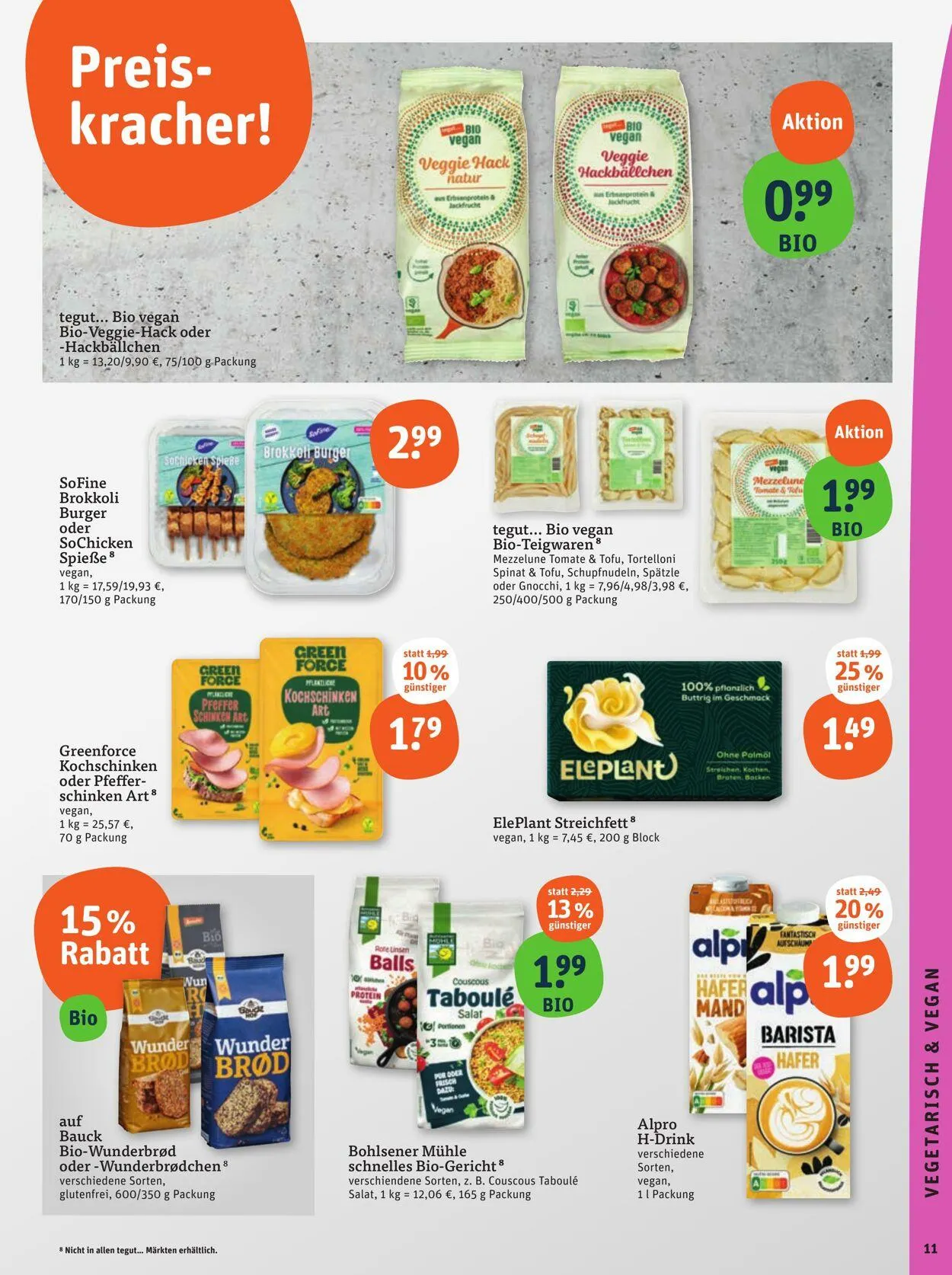 Tegut Aktueller Prospekt von 21. Juli bis 27. Juli 2025 - Prospekt seite 13