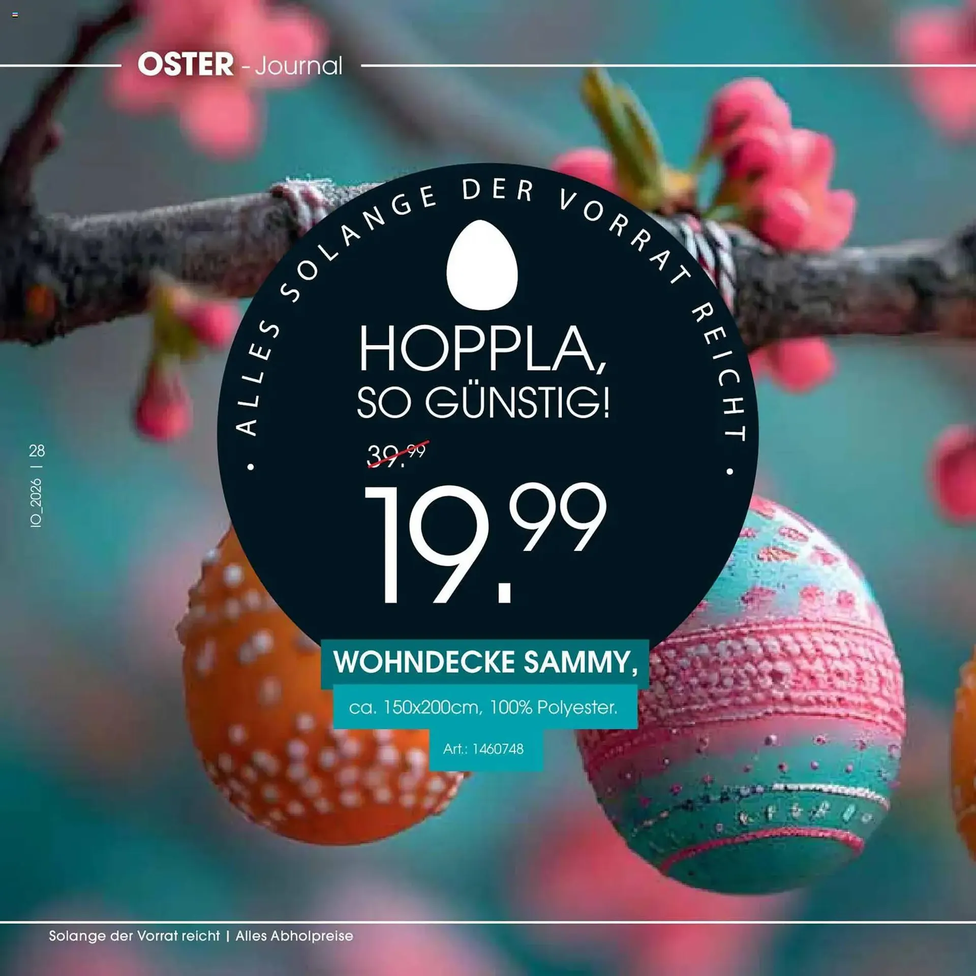 Zurbrüggen Prospekt von 23. März bis 11. April 2026 - Prospekt seite 28