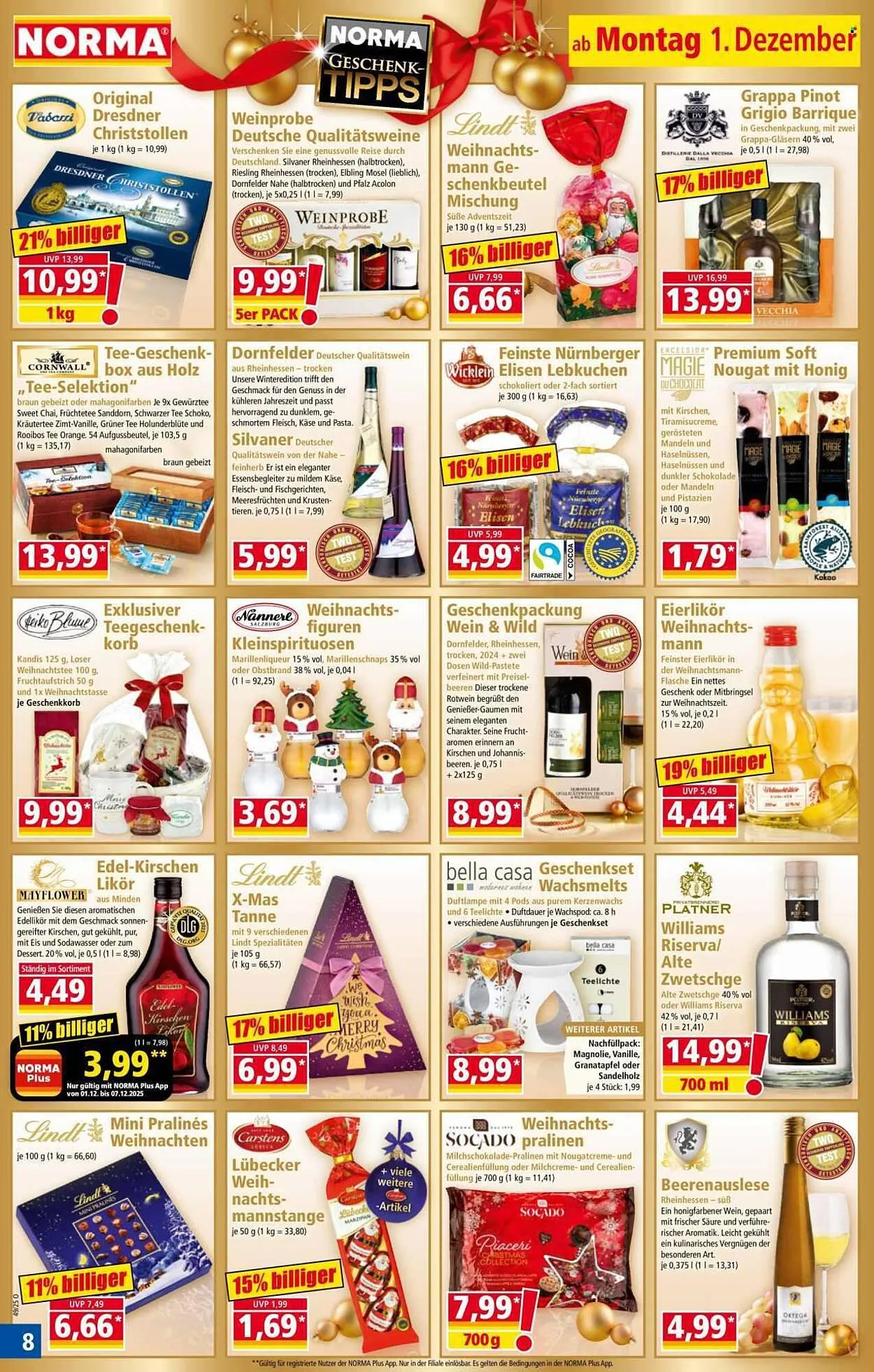 Norma Prospekt von 1. Dezember bis 7. Dezember 2025 - Prospekt seite 6