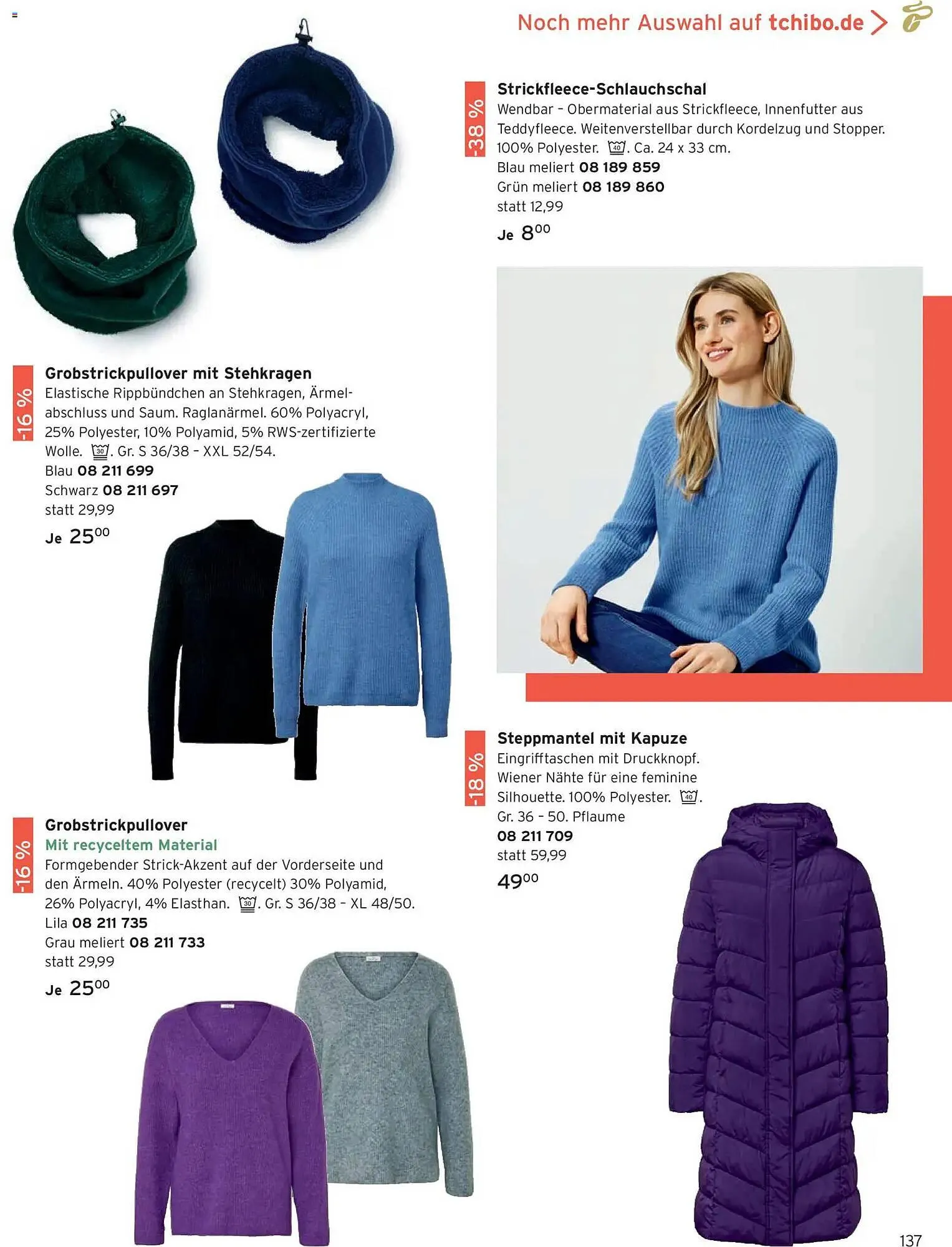 Tchibo Prospekt von 1. Januar bis 31. Januar 2026 - Prospekt seite 137