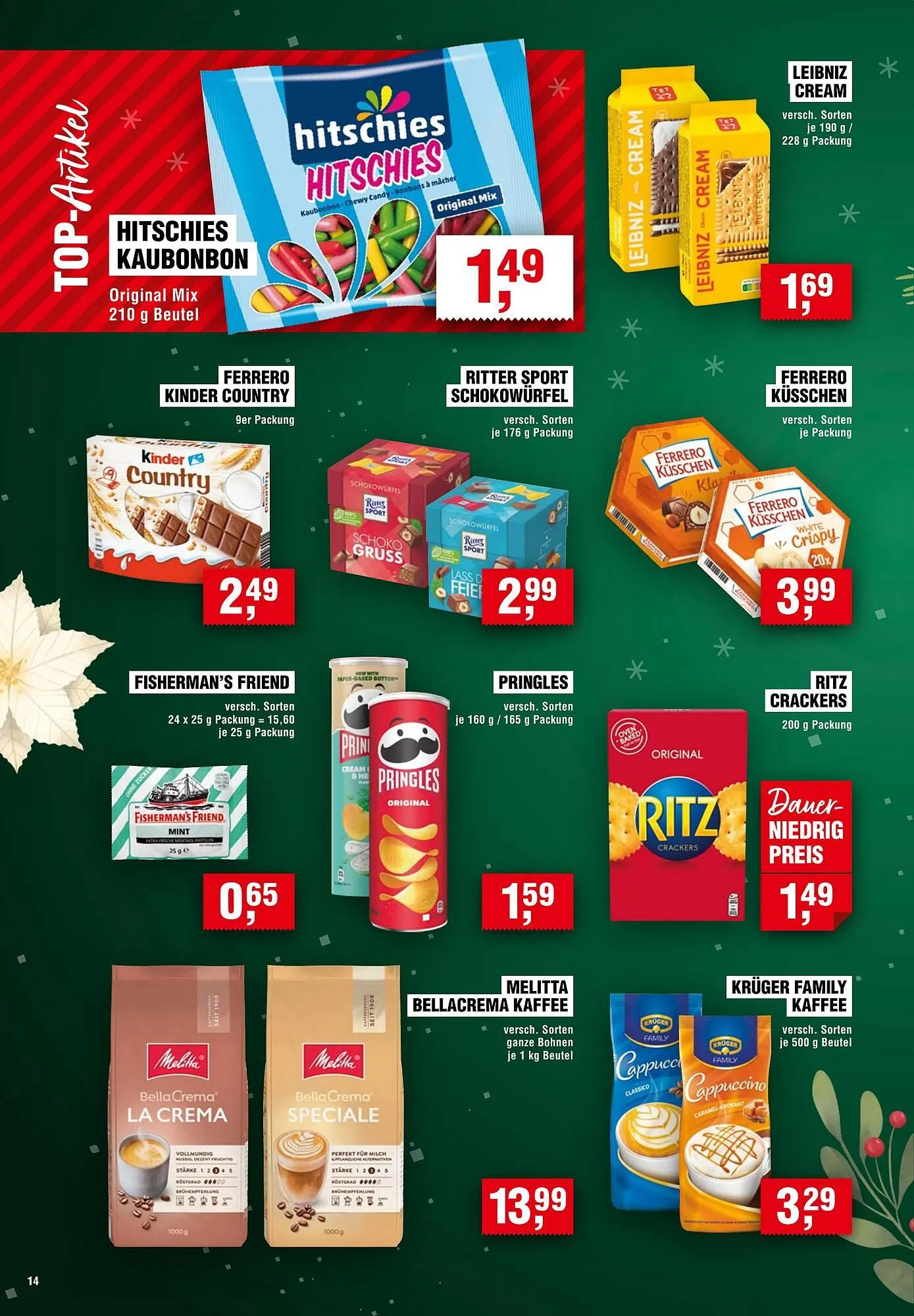 Handelshof Prospekt von 18. Dezember bis 24. Dezember 2025 - Prospekt seite 14