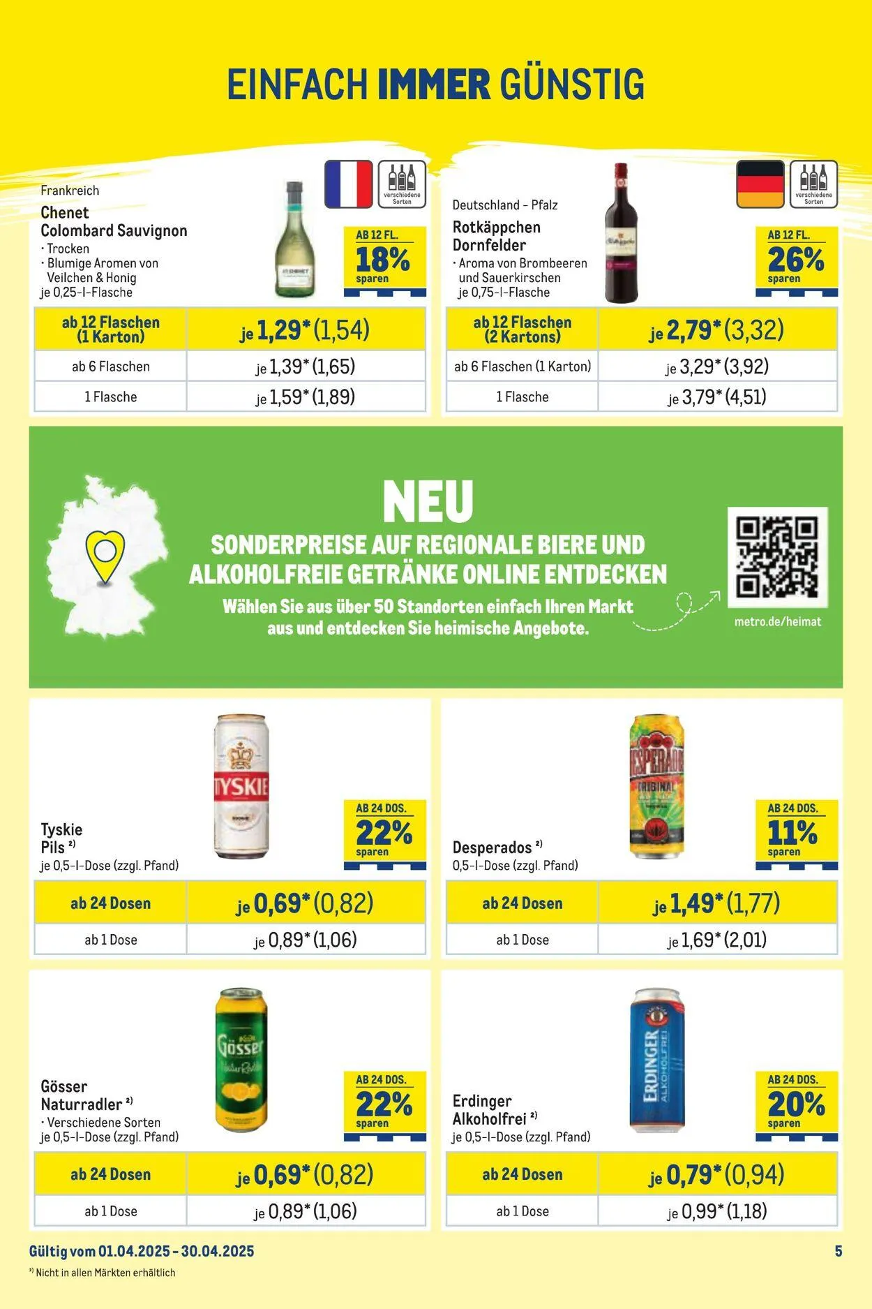 Metro Aktueller Prospekt von 7. Oktober bis 21. Oktober 2026 - Prospekt seite 1