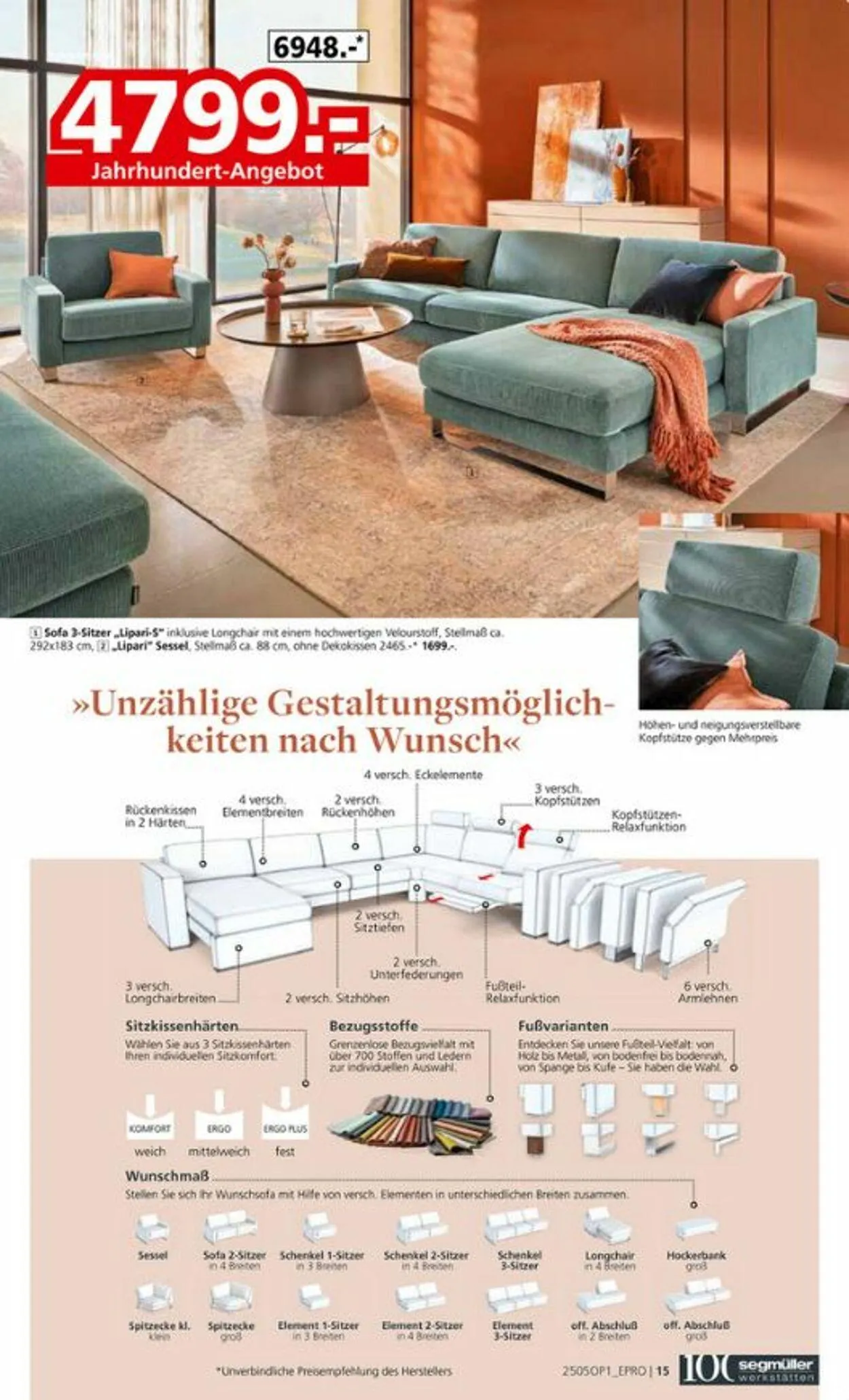 SEGMÜLLER von 24. Mai bis 31. August 2025 - Prospekt seite 15