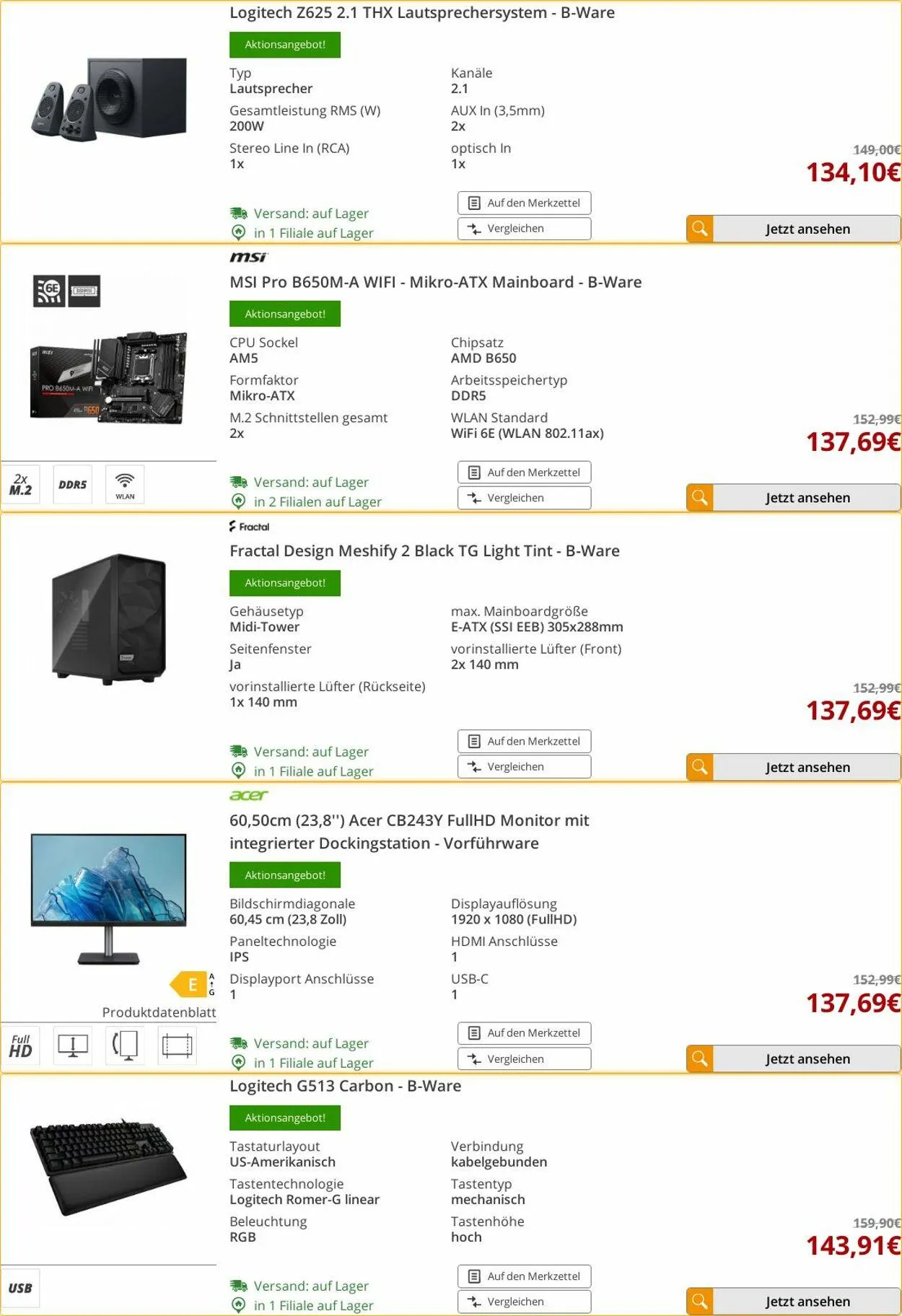 ARLT Computer Aktueller Prospekt von 24. März bis 30. März 2025 - Prospekt seite 17