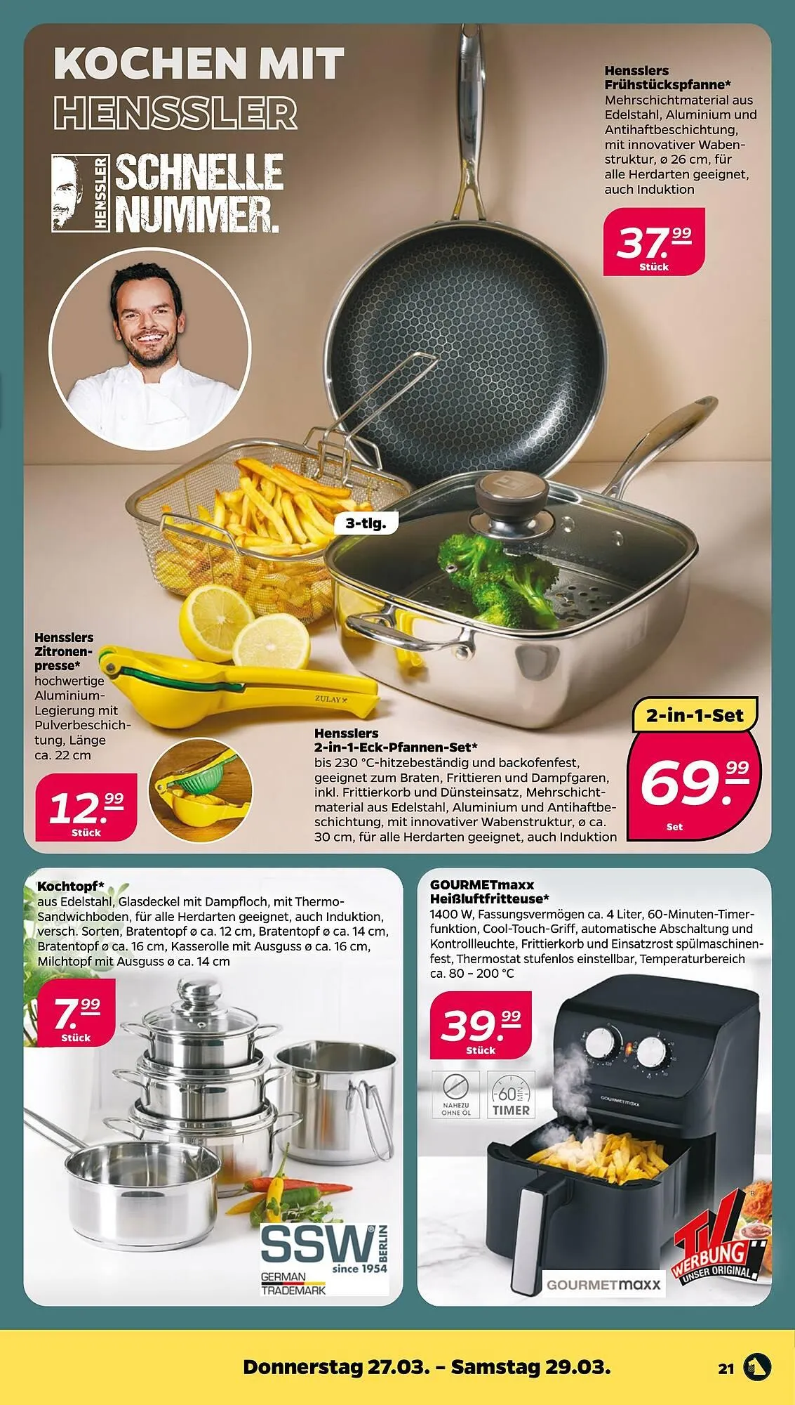 NETTO Prospekt von 24. März bis 29. März 2025 - Prospekt seite 21