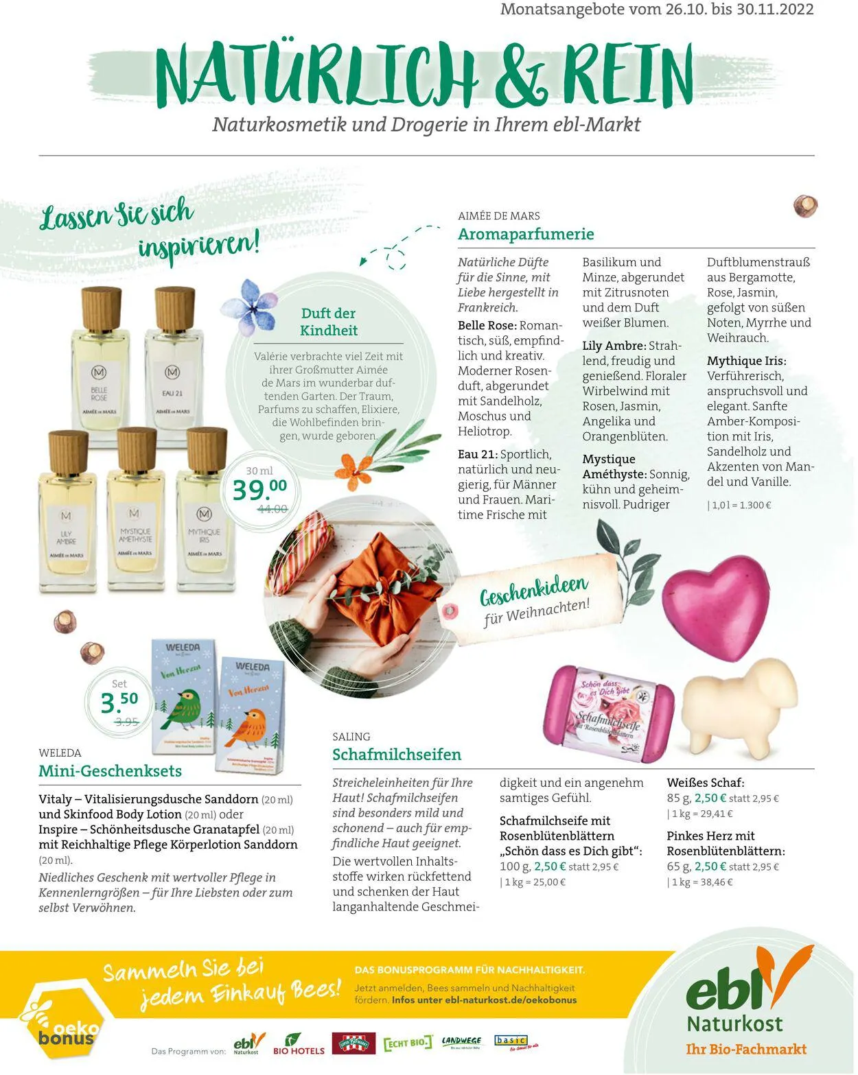 ebl Naturkos von 5. Oktober bis 11. Oktober 2023 - Prospekt seite 1