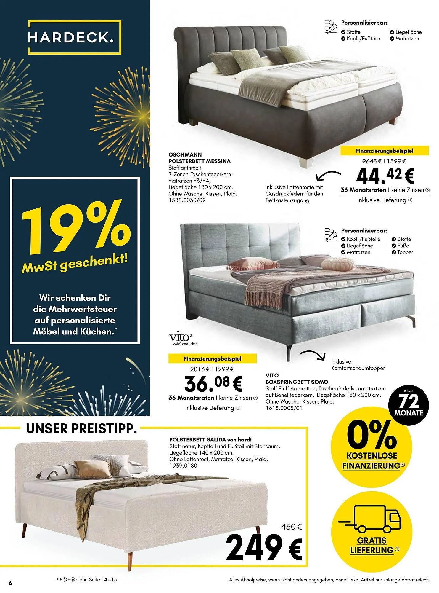 Hardeck Prospekt von 27. Dezember bis 11. Januar 2026 - Prospekt seite 6