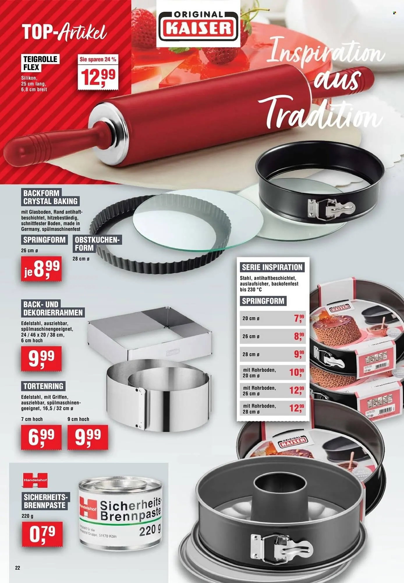Handelshof Prospekt von 2. April bis 8. April 2026 - Prospekt seite 22