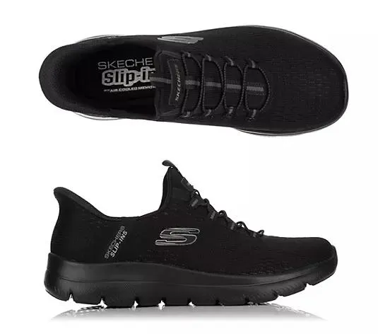 SKECHERS Damen-Slipper Summits-Dream Chaser Air-Cooled Hands Free Slip-ins®