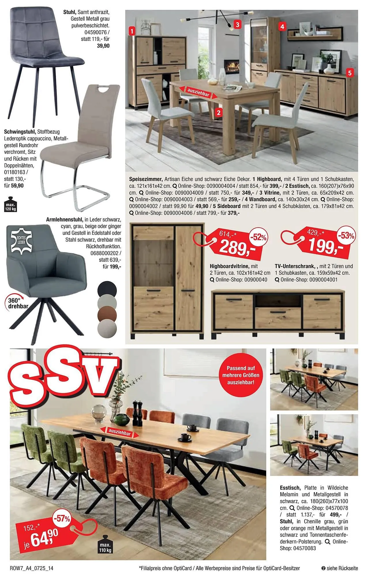 Opti Wohnwelt Prospekt von 26. Juni bis 13. Juli 2025 - Prospekt seite 14