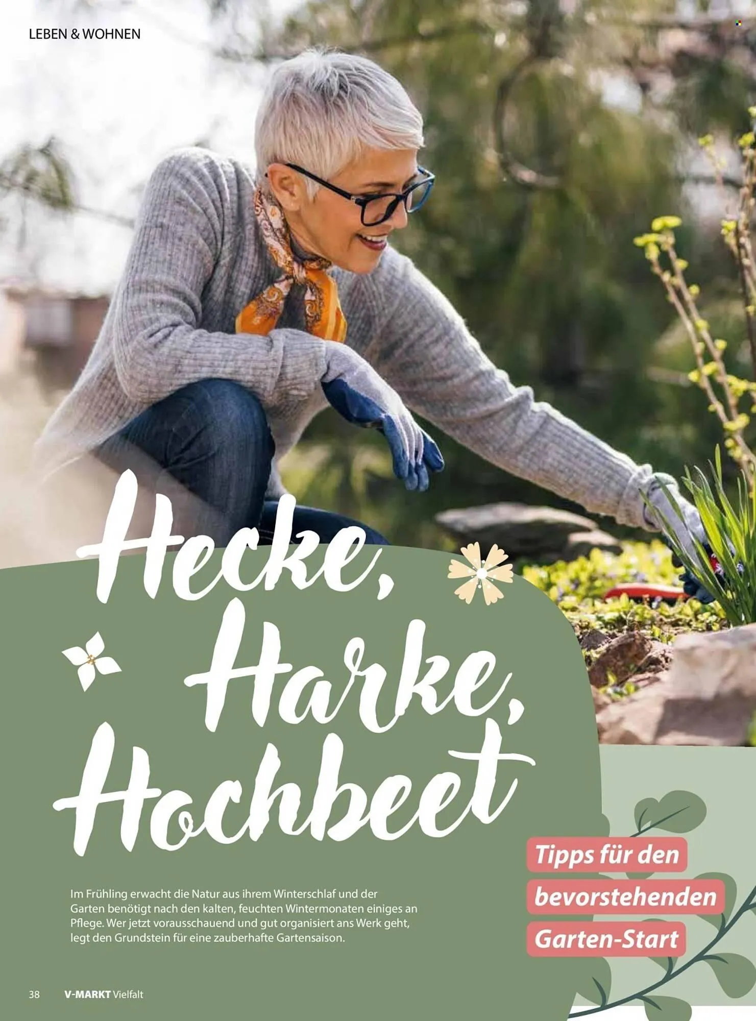 V Markt Magazin von 1. März bis 30. April 2026 - Prospekt seite 38
