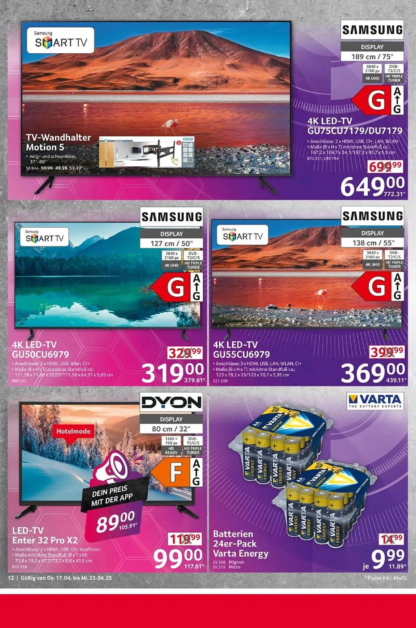 Selgros Prospekt von 17. April bis 23. April 2025 - Prospekt seite 12