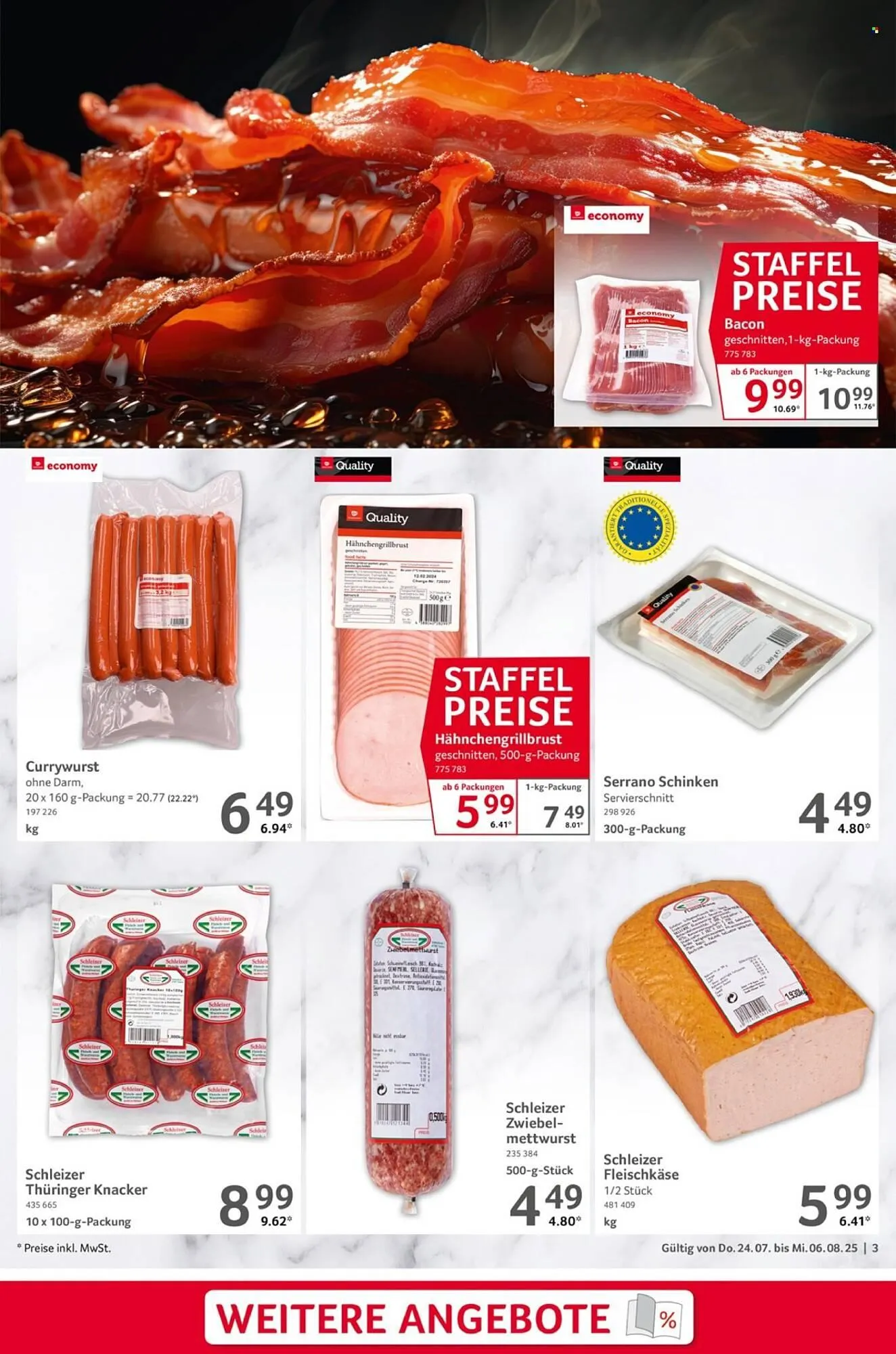 Selgros Prospekt von 24. Juli bis 6. August 2025 - Prospekt seite 3