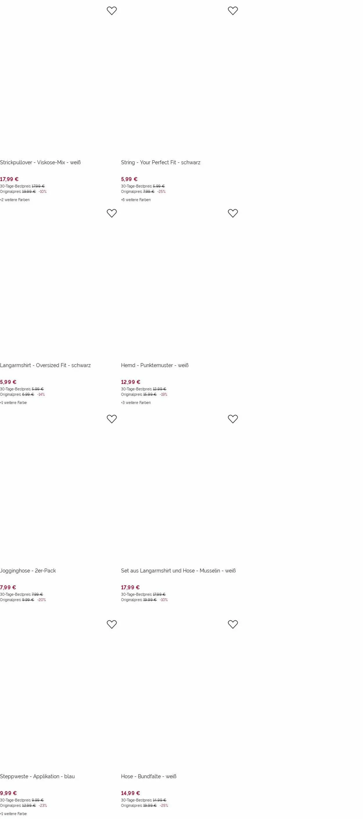 Takko Fashion Aktueller Prospekt von 28. April bis 4. Mai 2025 - Prospekt seite 12