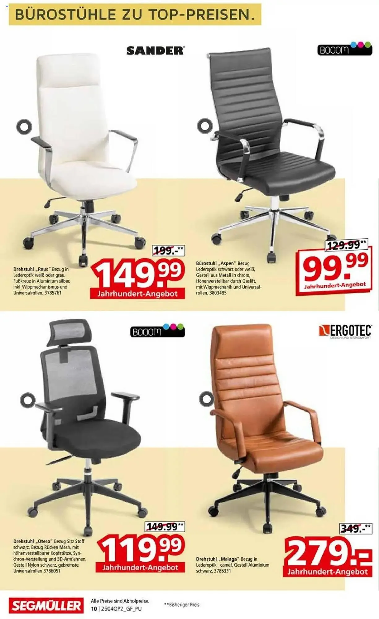 Segmüller Prospekt von 29. März bis 28. Juni 2025 - Prospekt seite 10