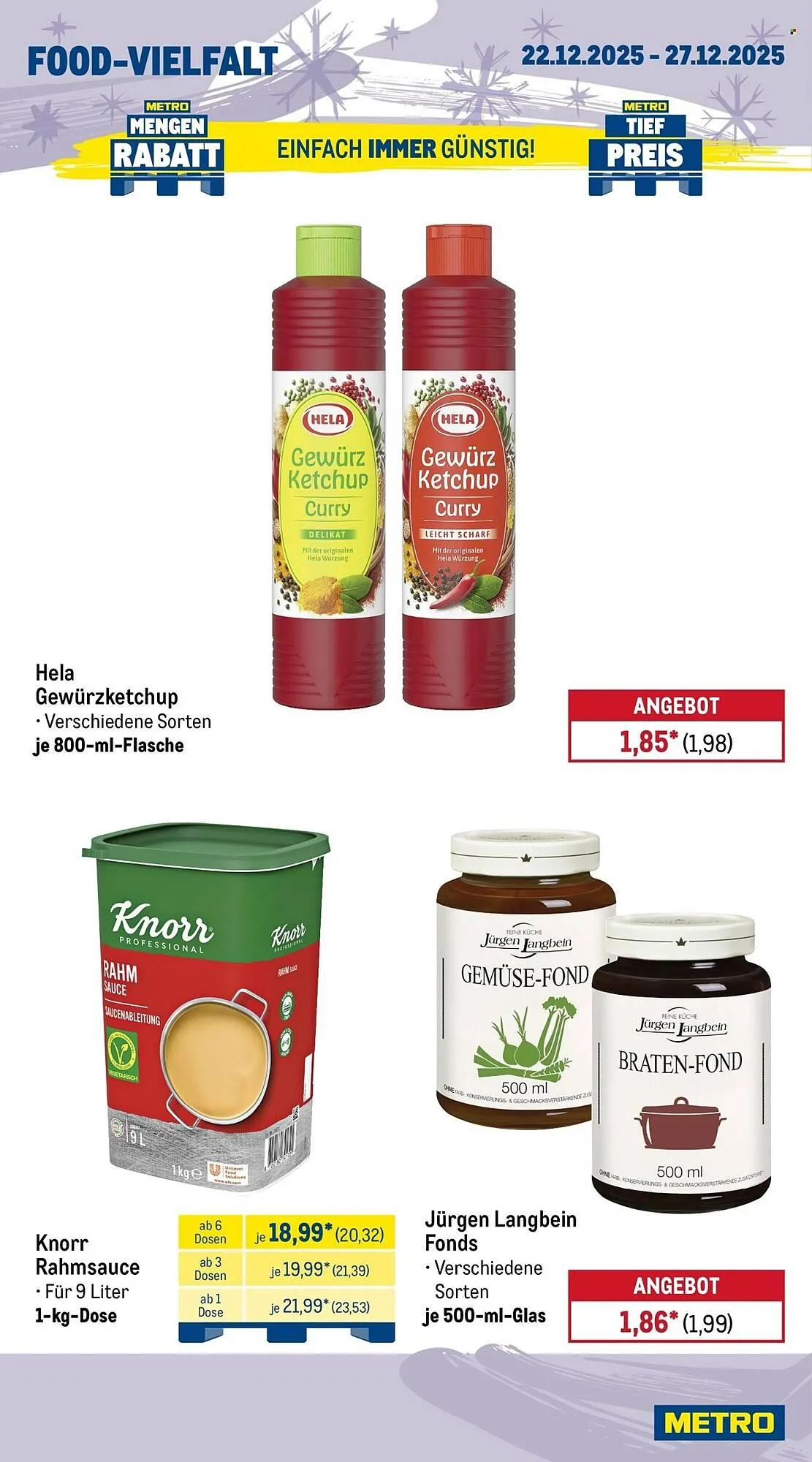 METRO Prospekt von 22. Dezember bis 27. Dezember 2025 - Prospekt seite 12