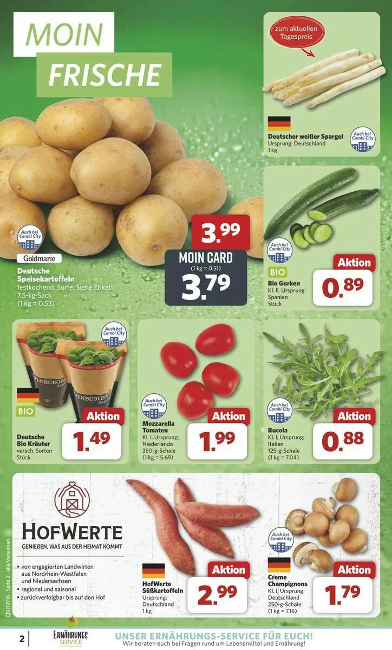 Combi von 14. April bis 19. April 2025 - Prospekt seite 2