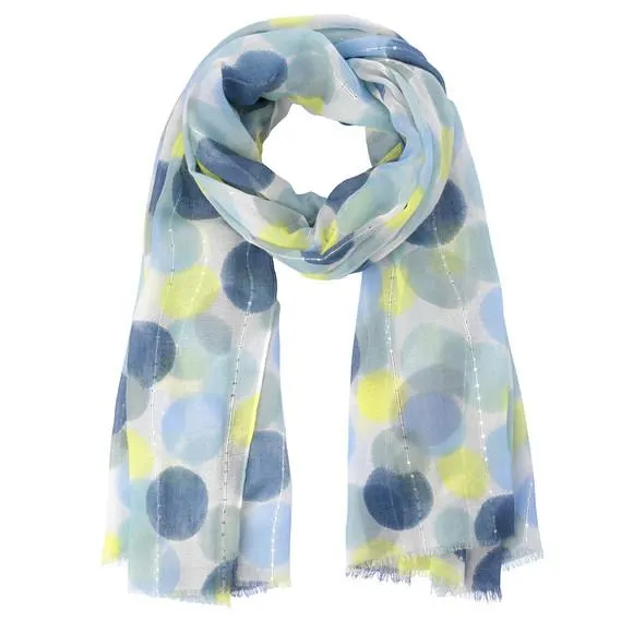 Damen Tuch mit Punkten und Pailletten
