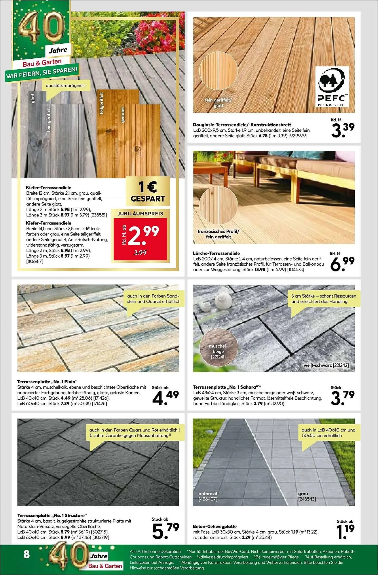 BayWa Bau & Garten Prospekt von 20. April bis 26. April 2026 - Prospekt seite 8