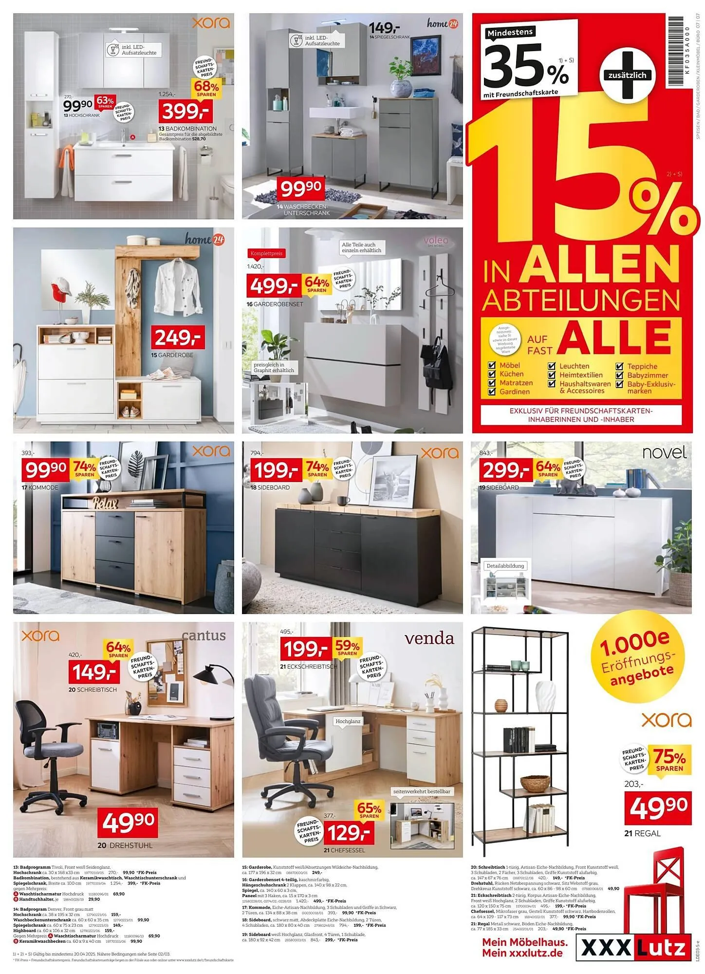 XXXLutz Prospekt von 5. April bis 21. April 2025 - Prospekt seite 7