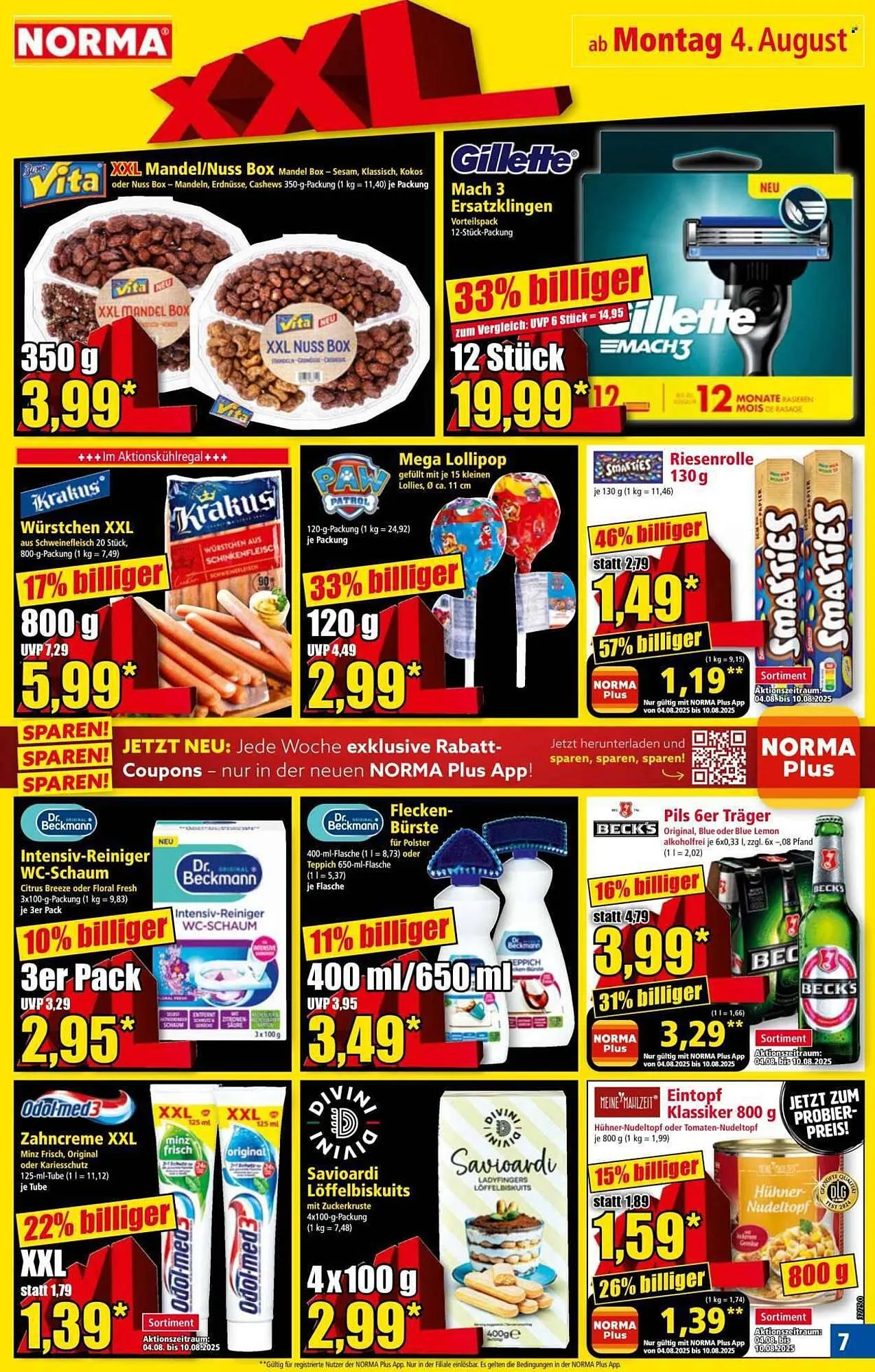 Norma Prospekt von 4. August bis 10. August 2025 - Prospekt seite 7
