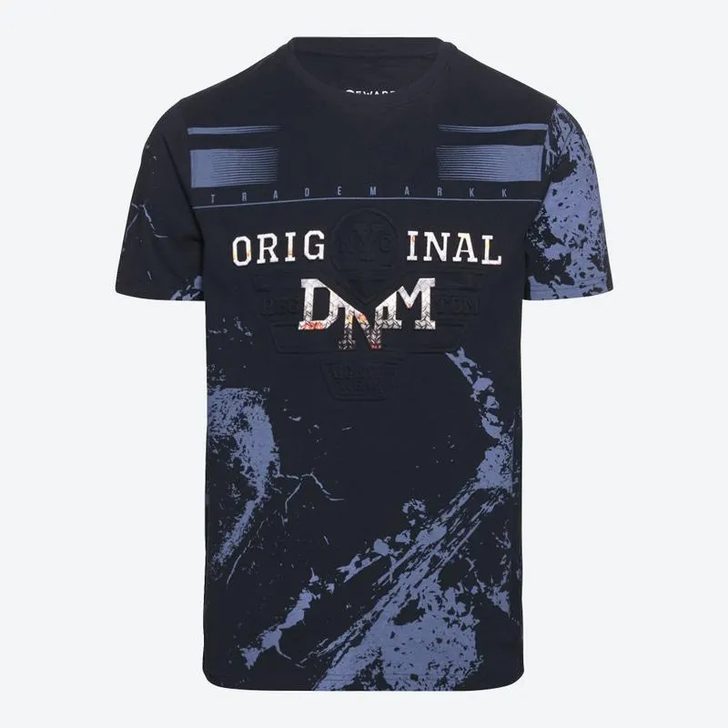 Herren-T-Shirt mit Prägung