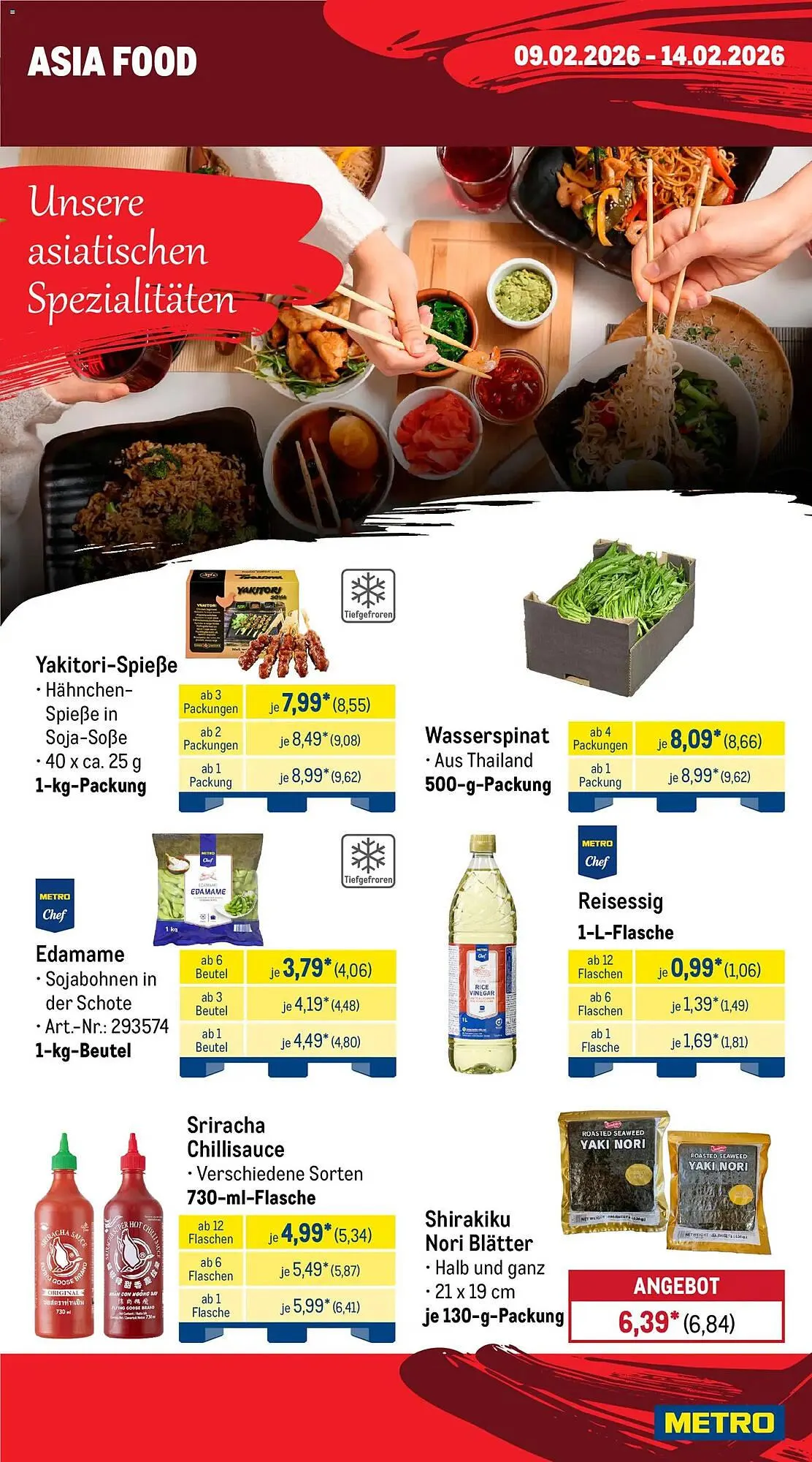 METRO Prospekt von 9. Februar bis 14. Februar 2026 - Prospekt seite 11