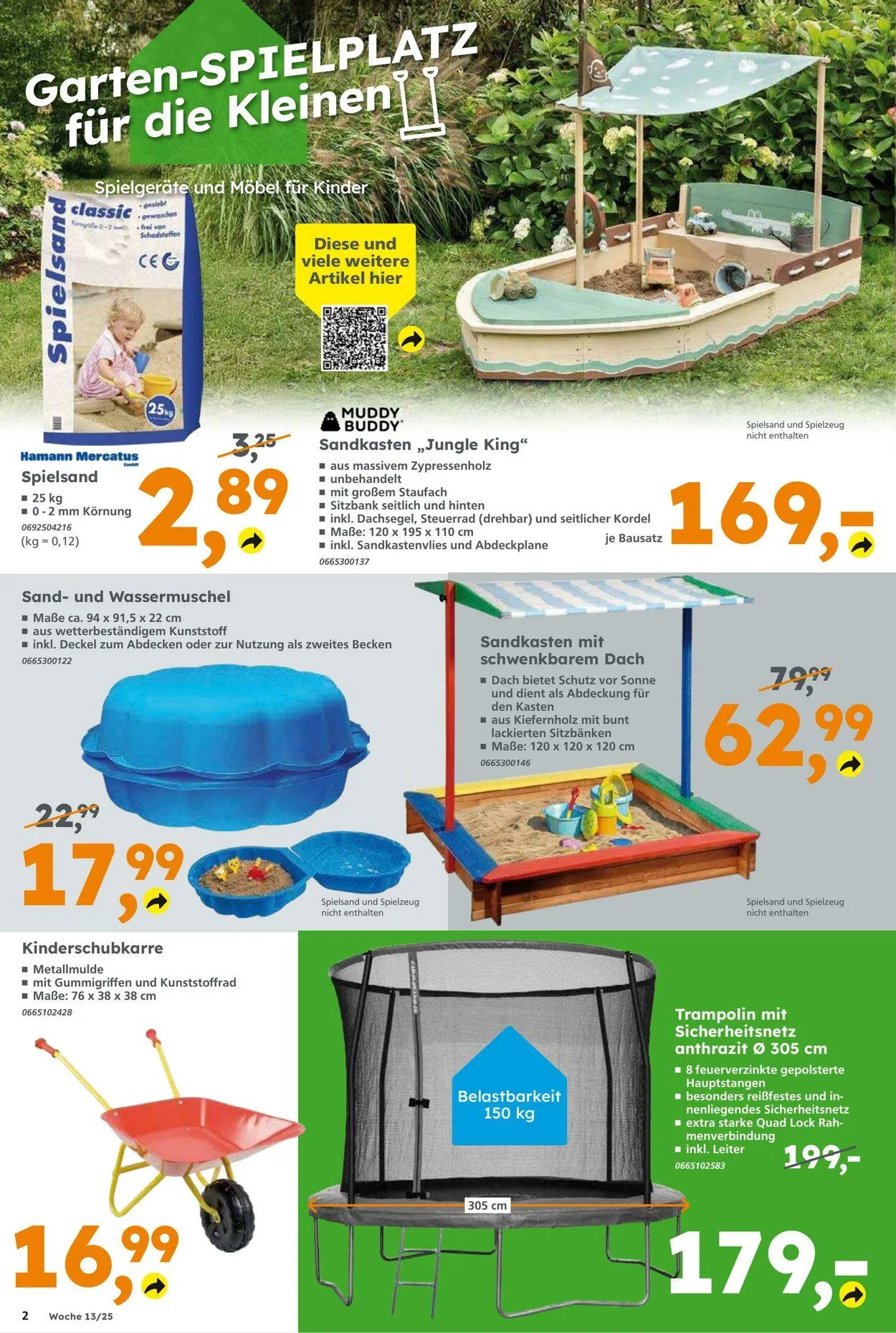 Globus Baumarkt Aktueller Prospekt von 23. März bis 29. März 2025 - Prospekt seite 2