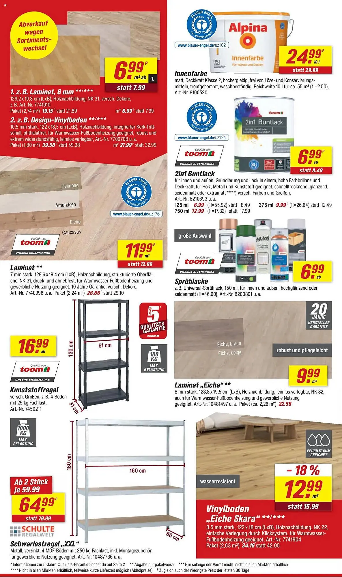 Toom Baumarkt Prospekt von 14. Februar bis 20. Februar 2026 - Prospekt seite 6