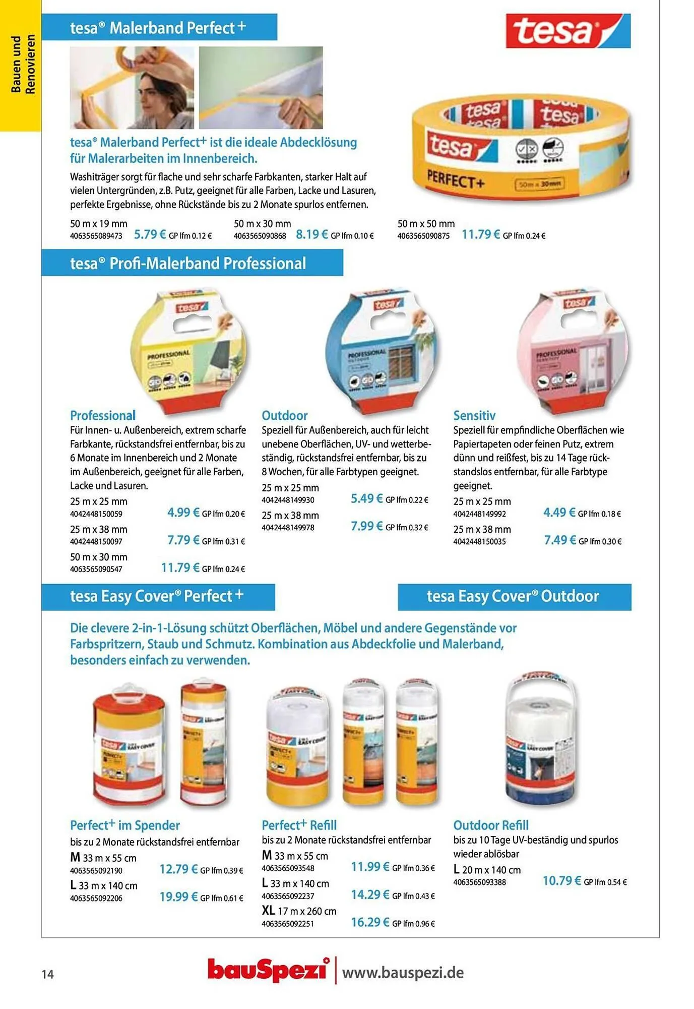 BauSpezi Prospekt von 15. April bis 31. Dezember 2026 - Prospekt seite 16