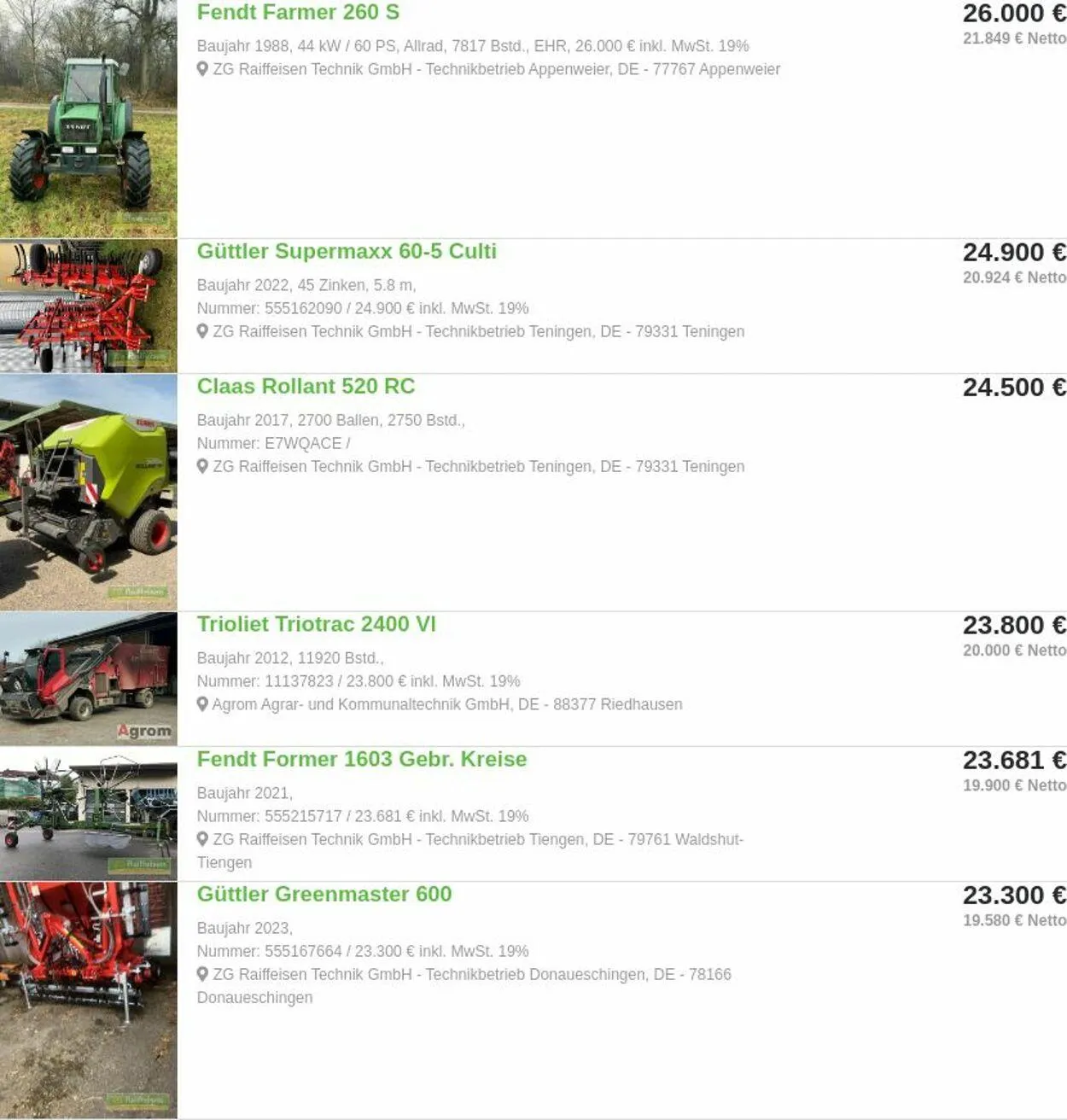 ZG Raiffeisen Aktueller Prospekt von 14. April bis 23. April 2025 - Prospekt seite 14