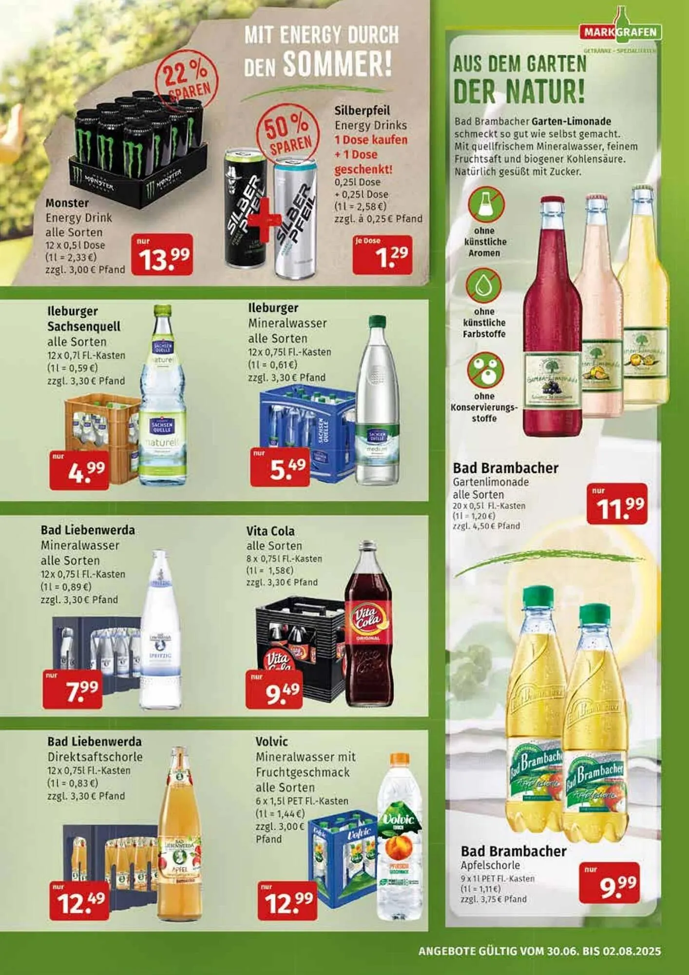 Markgrafen Prospekt von 30. Juni bis 19. Juli 2025 - Prospekt seite 7