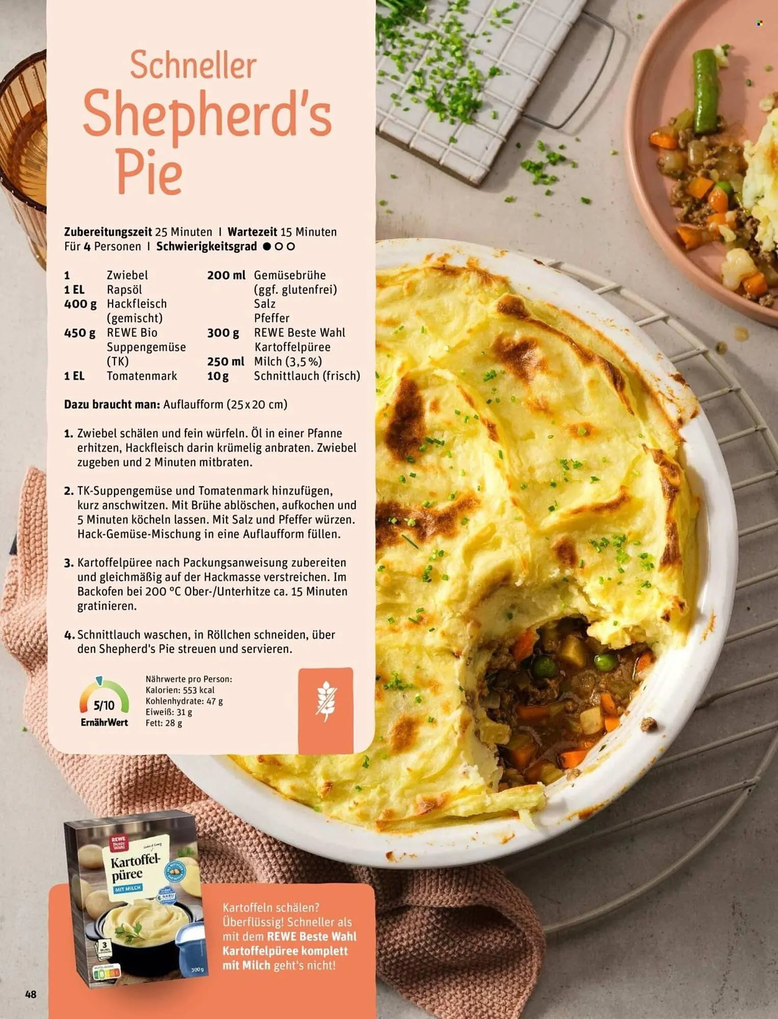 REWE Magazin von 4. März bis 12. März 2026 - Prospekt seite 48