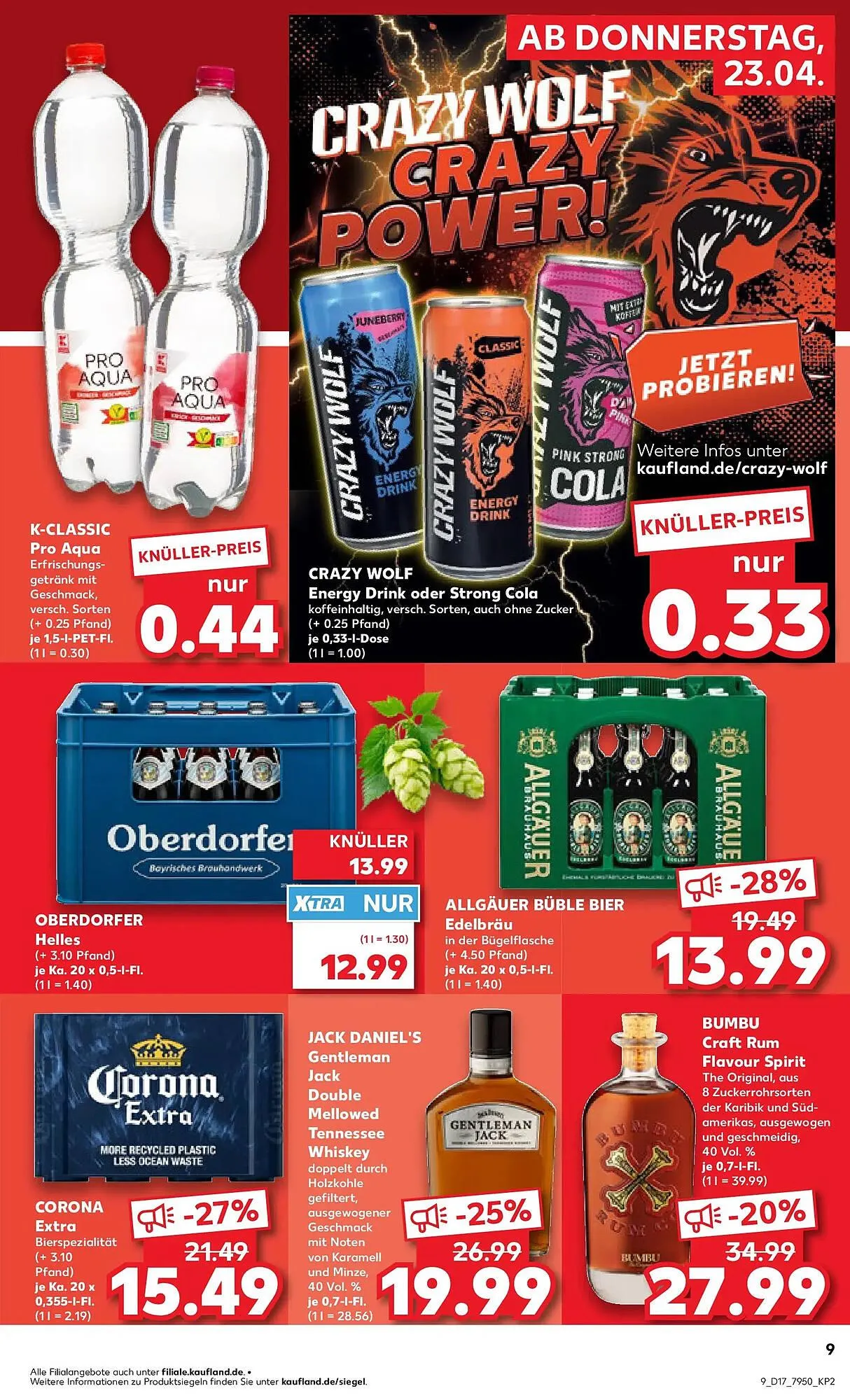 Kaufland Prospekt von 19. April bis 22. April 2026 - Prospekt seite 21