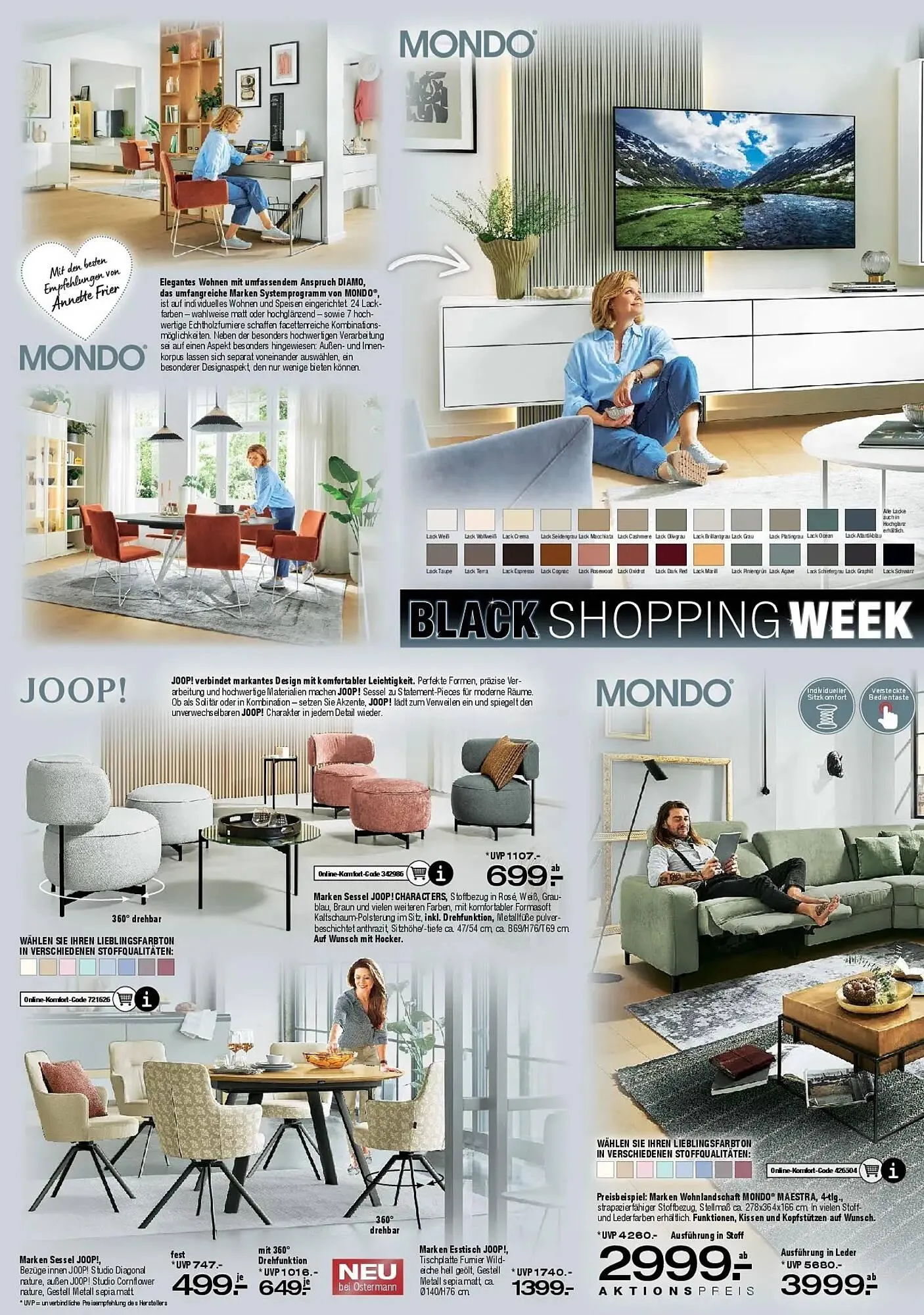 Ostermann Prospekt von 21. November bis 28. November 2025 - Prospekt seite 1