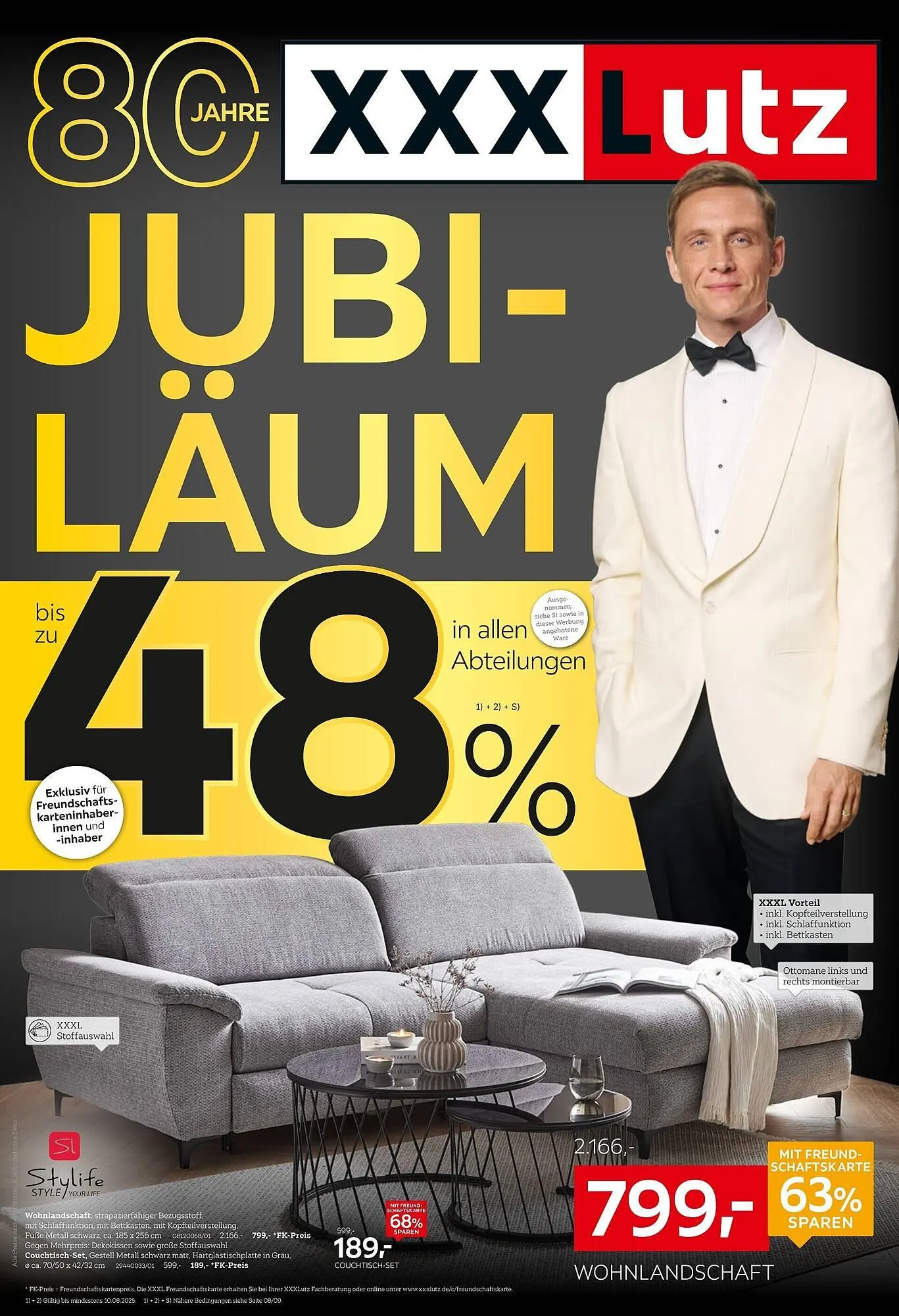 XXXLutz Prospekt von 21. Juli bis 3. August 2025 - Prospekt seite 1