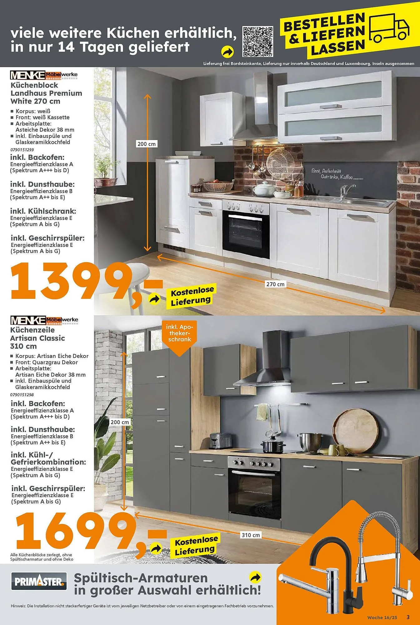 Globus Baumarkt Prospekt von 13. April bis 19. April 2025 - Prospekt seite 3