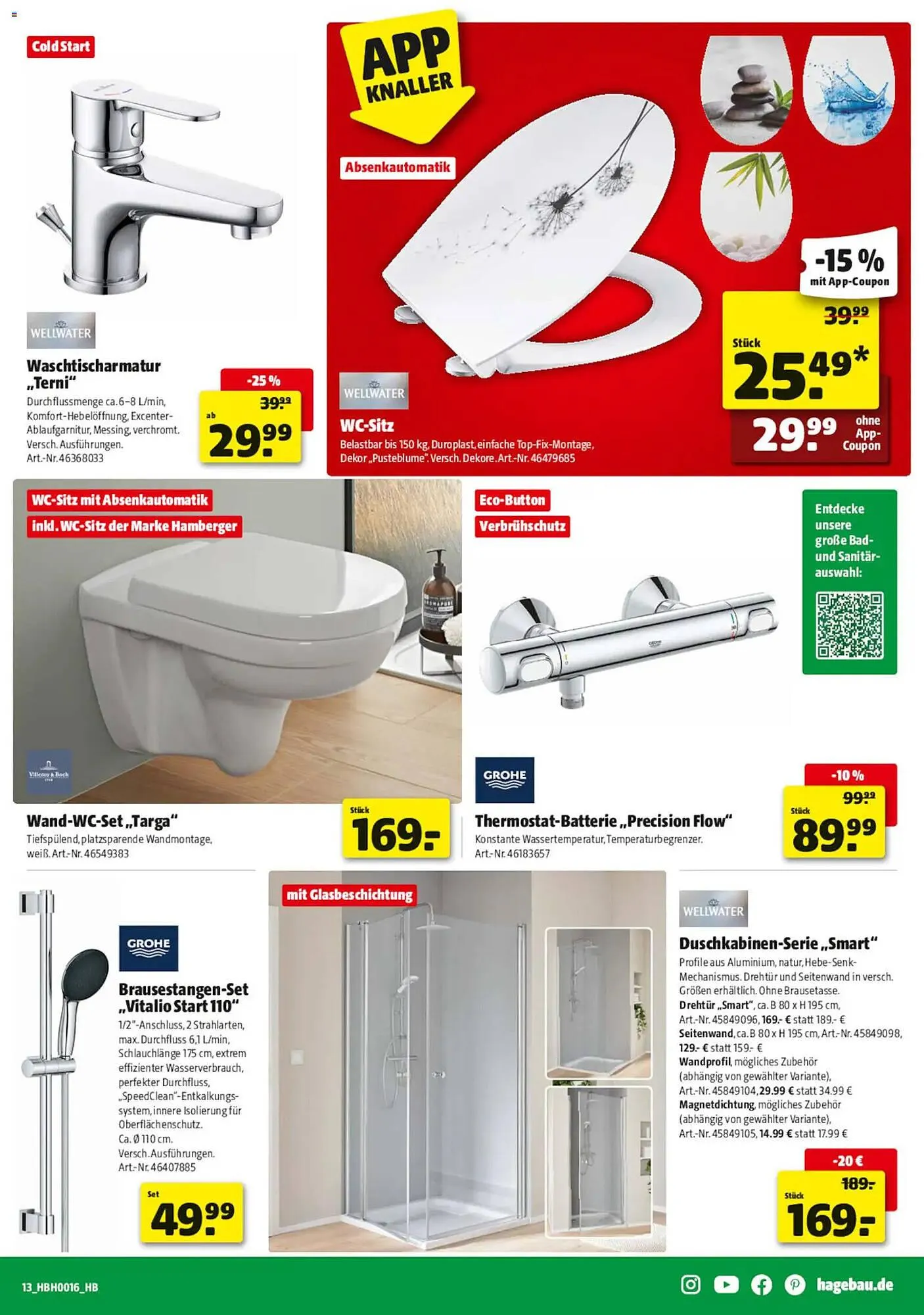 Hagebau Prospekt von 11. April bis 18. April 2026 - Prospekt seite 13