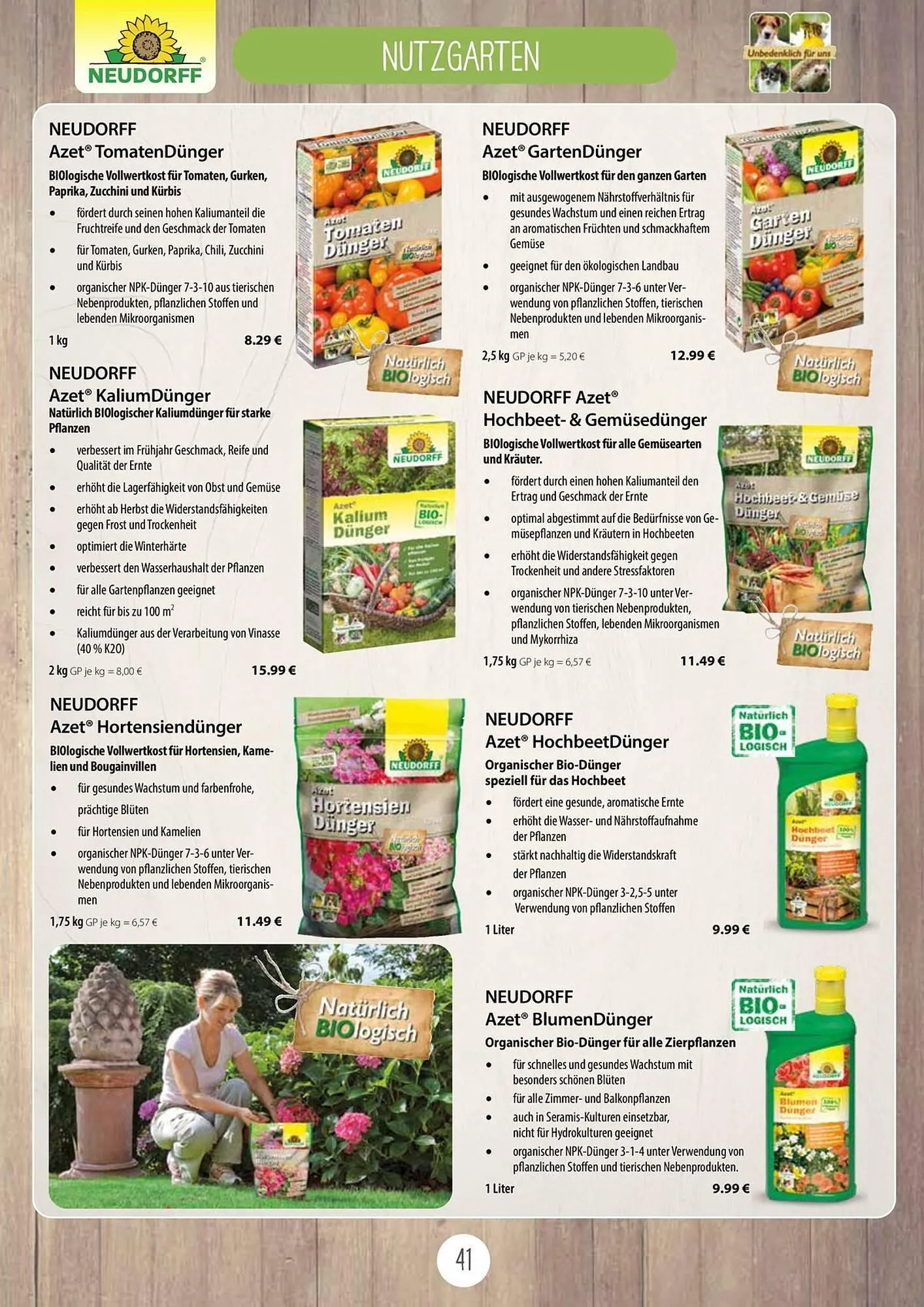 Kiebitzmarkt Prospekt von 16. April bis 31. August 2025 - Prospekt seite 41