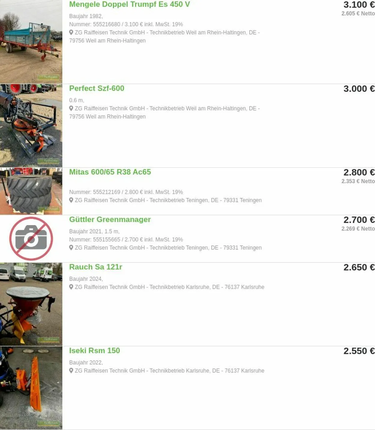 ZG Raiffeisen Aktueller Prospekt von 17. März bis 26. März 2025 - Prospekt seite 32