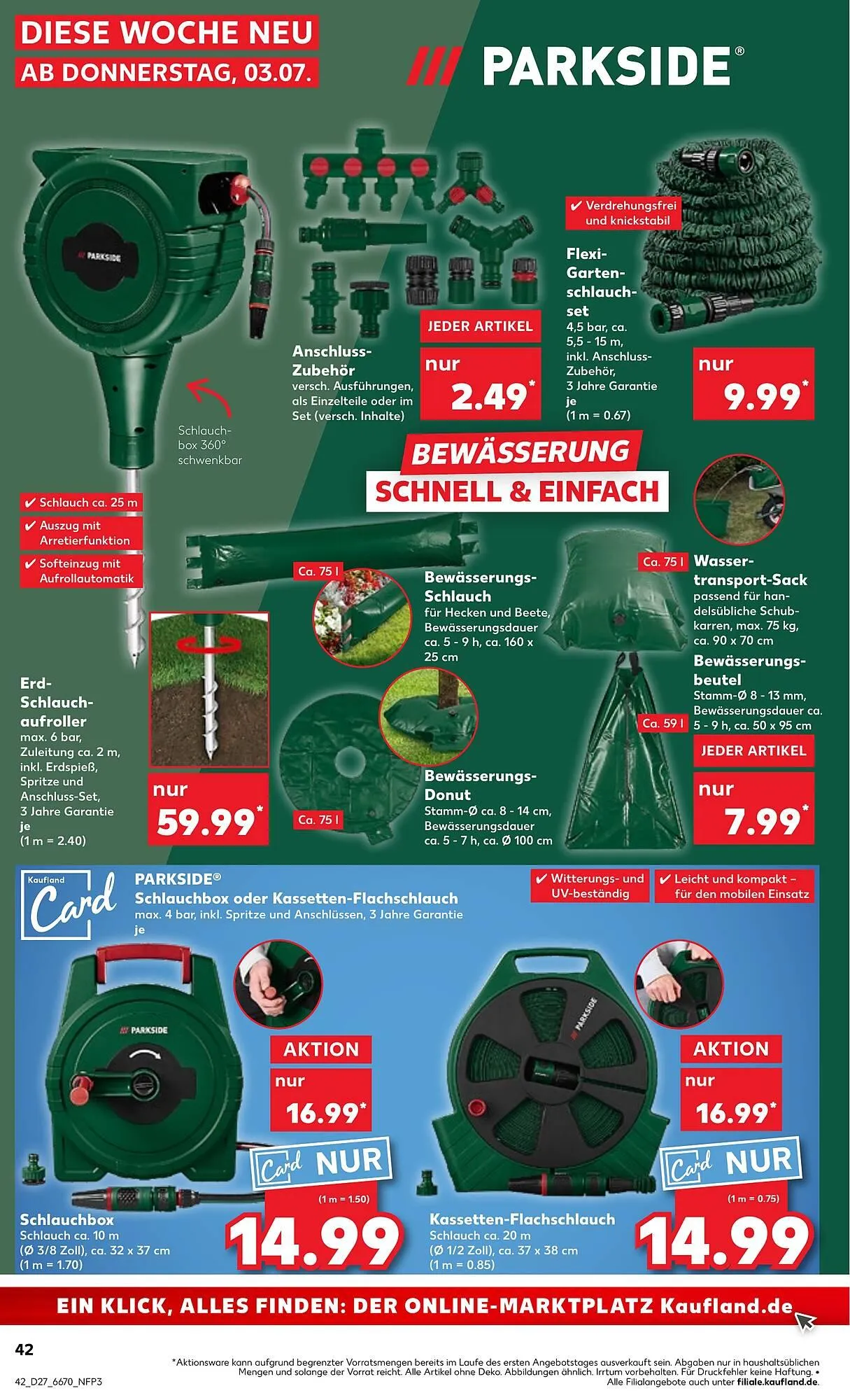 Kaufland Prospekt von 3. Juli bis 9. Juli 2025 - Prospekt seite 42