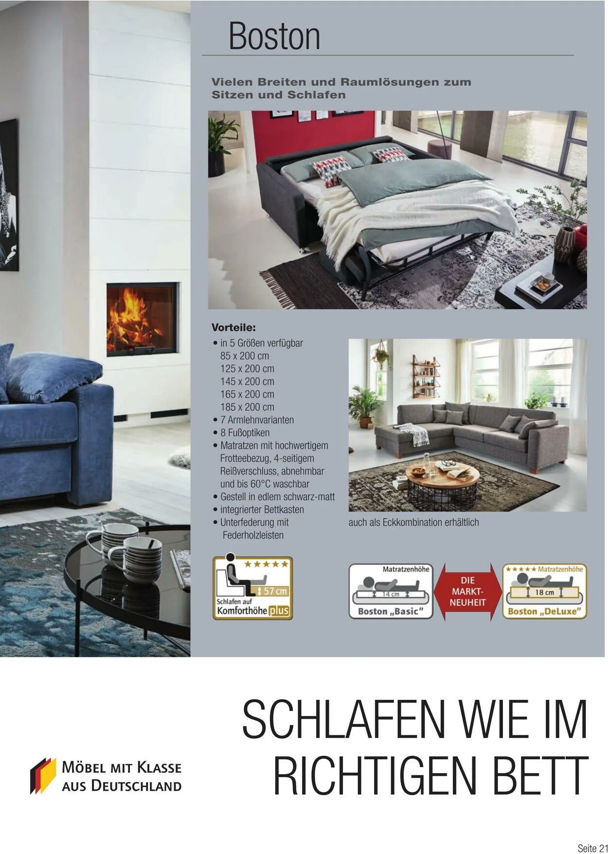 Multipolster Aktueller Prospekt von 2. Juni bis 16. Juni 2025 - Prospekt seite 21