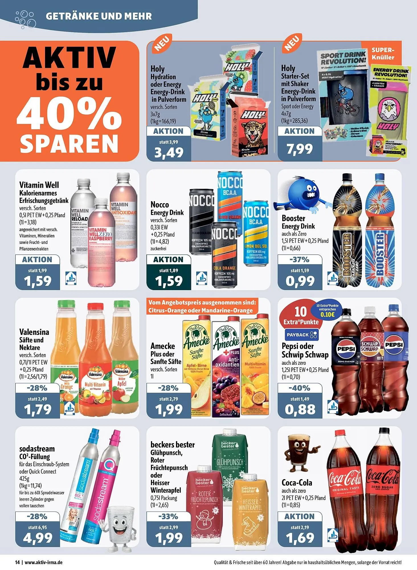 Aktiv Irma Prospekt von 27. Oktober bis 3. November 2025 - Prospekt seite 14