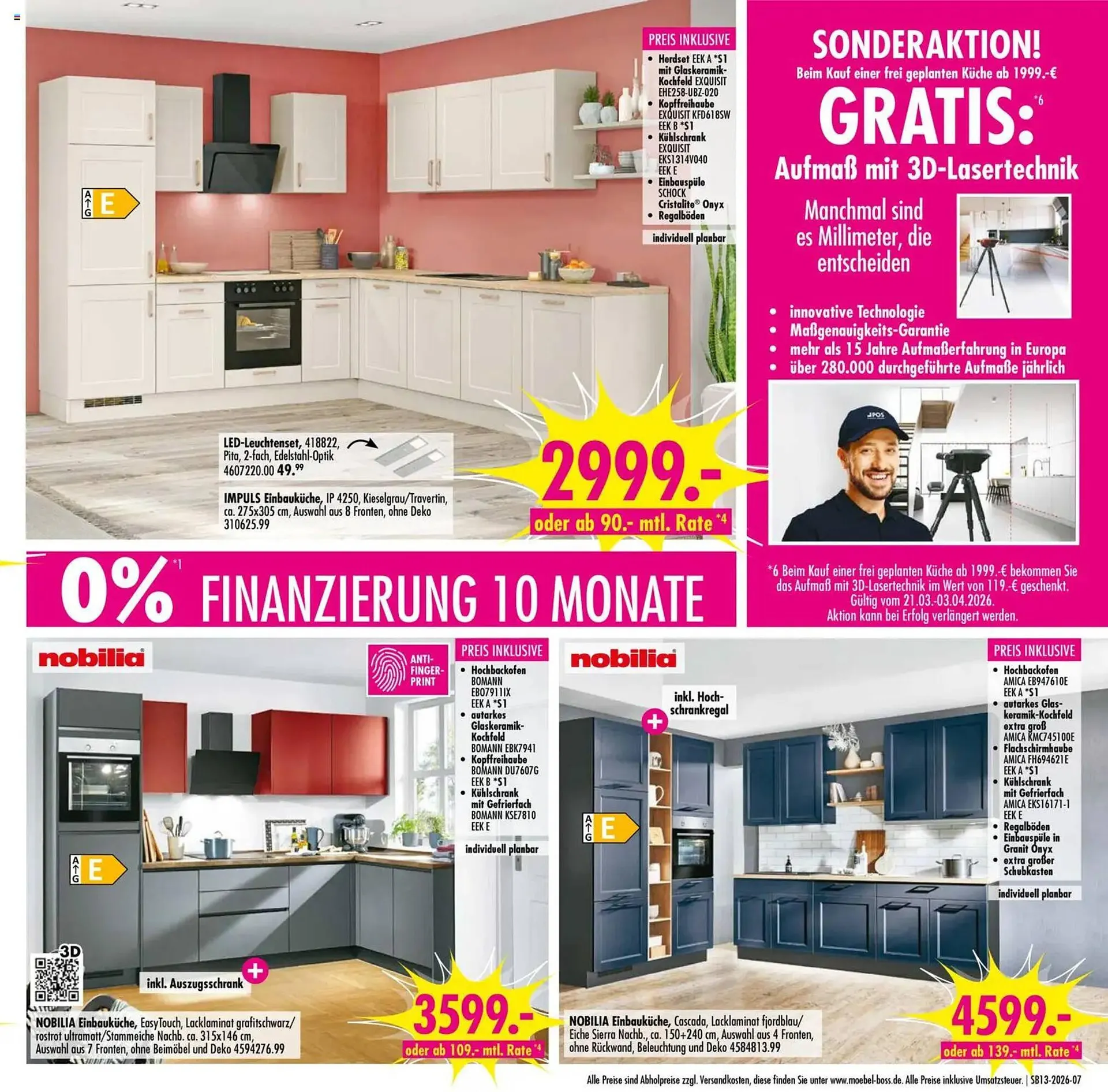 Möbel Boss Prospekt von 21. März bis 3. April 2026 - Prospekt seite 7