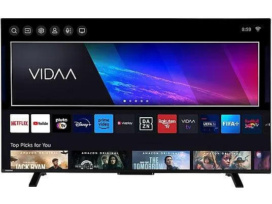 TOSHIBA 55UV2363DAN LED TV (Flat, 55 Zoll / 139,70 cm, UHD 4K, SMART TV)