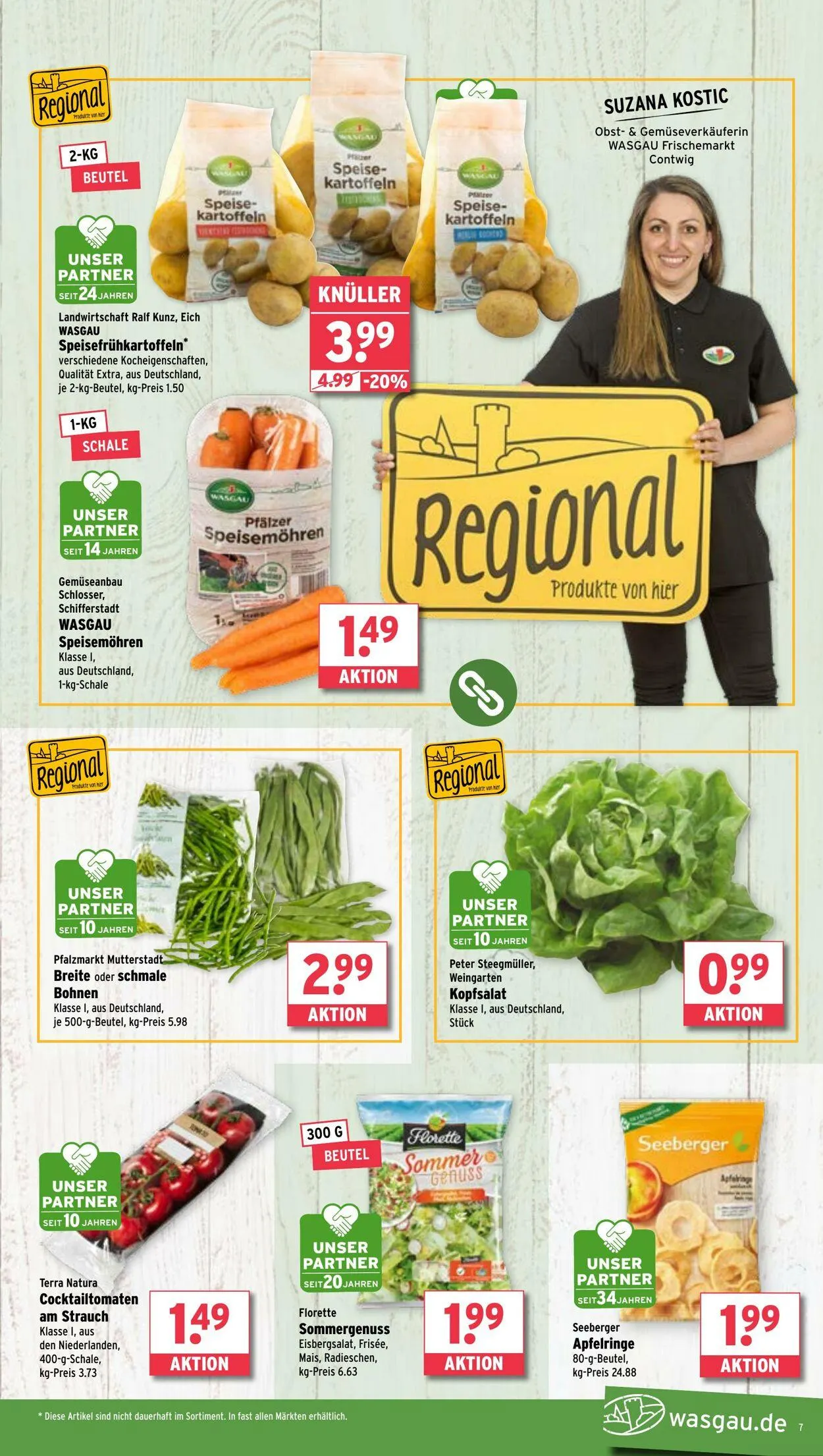 WASGAU Aktueller Prospekt von 10. August bis 24. August 2025 - Prospekt seite 7