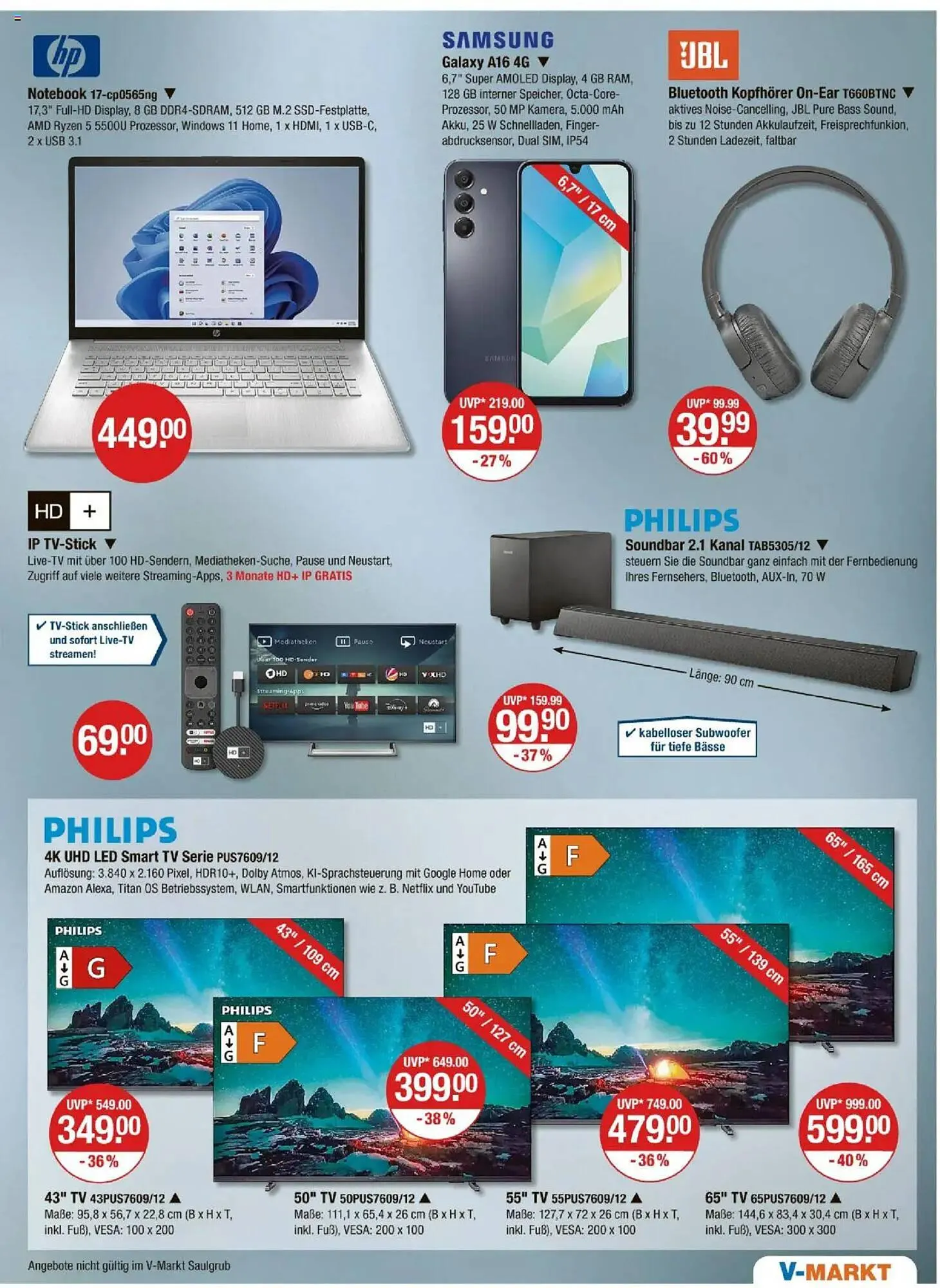 V Markt Prospekt von 27. März bis 2. April 2025 - Prospekt seite 21